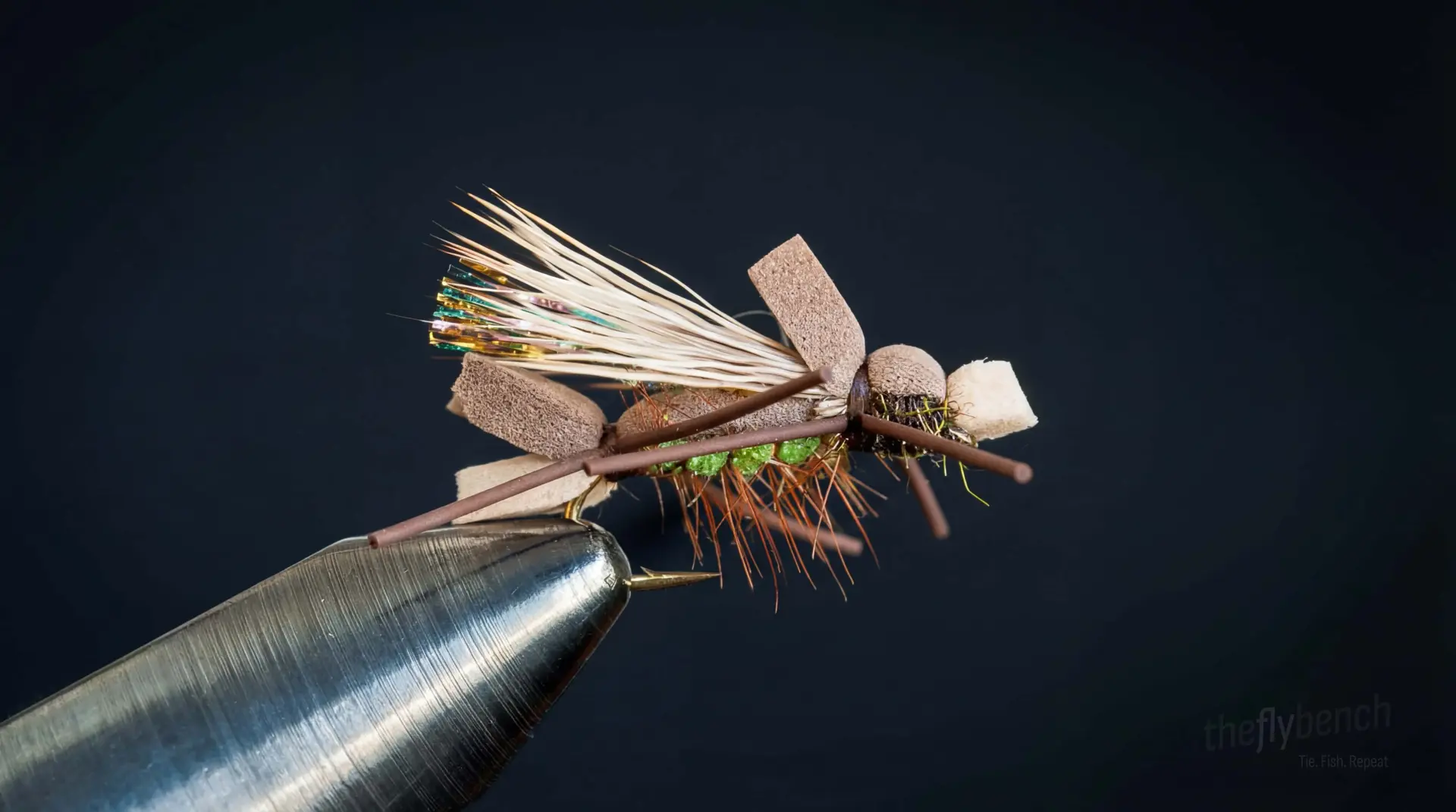 Amy's Ant fly pattern - imitates Ants, Beetles tied for Trout