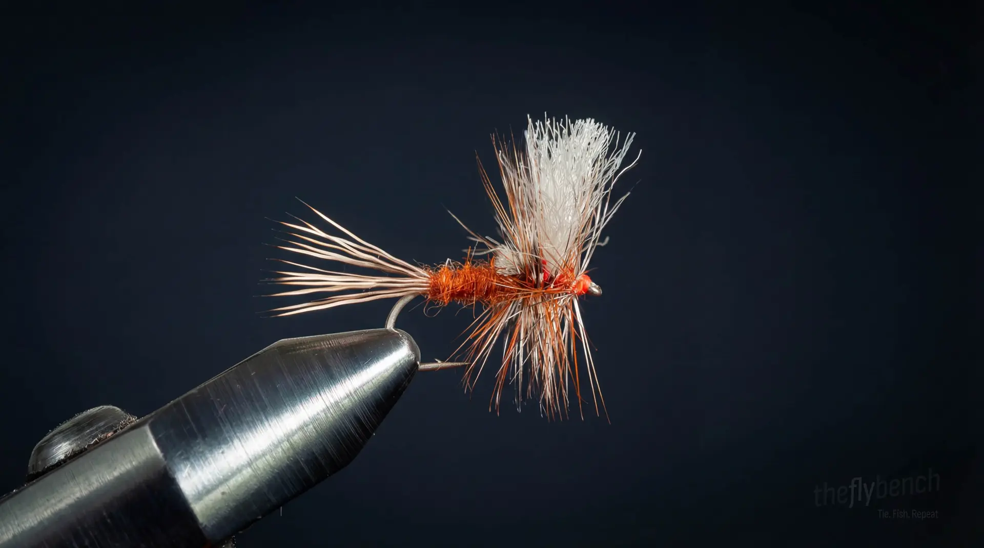 Ausable Cripple fly pattern - imitates Mayflies tied for Trout
