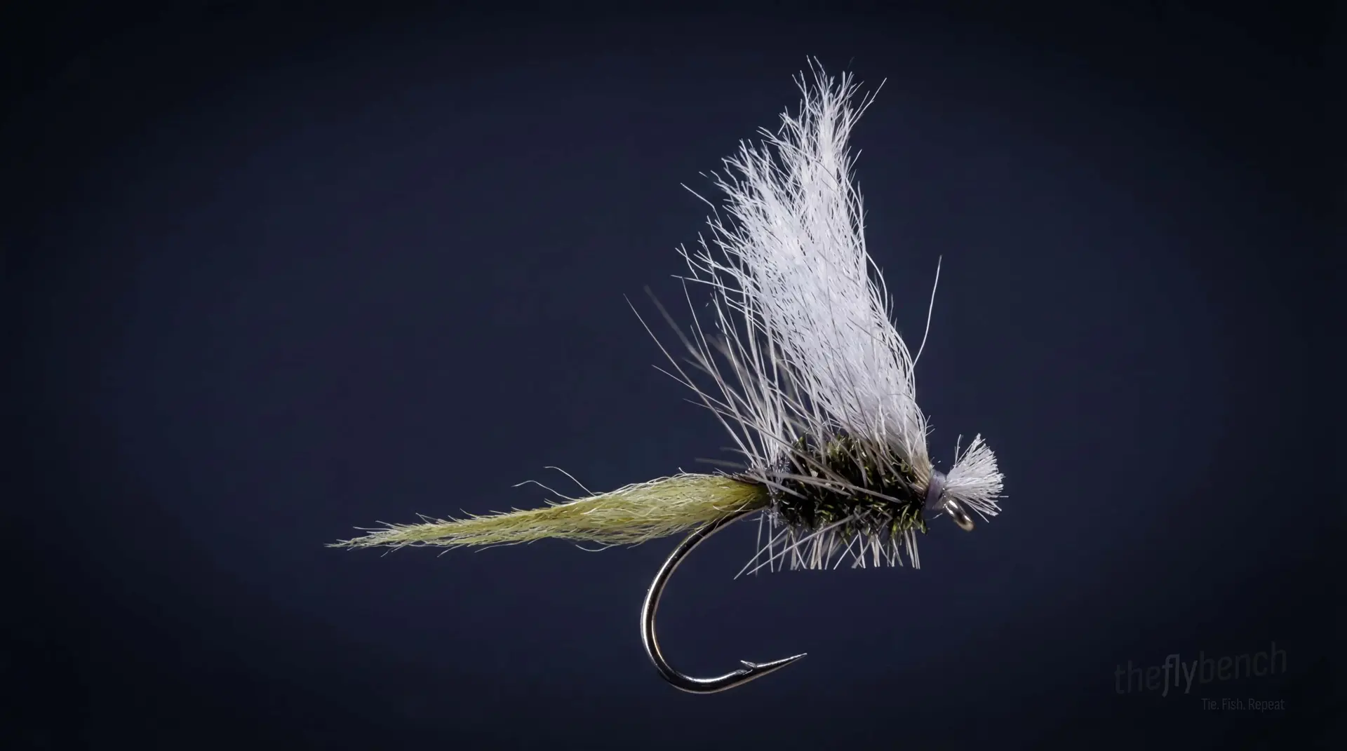 BDE Mayfly fly pattern - imitates Mayflies tied for Trout