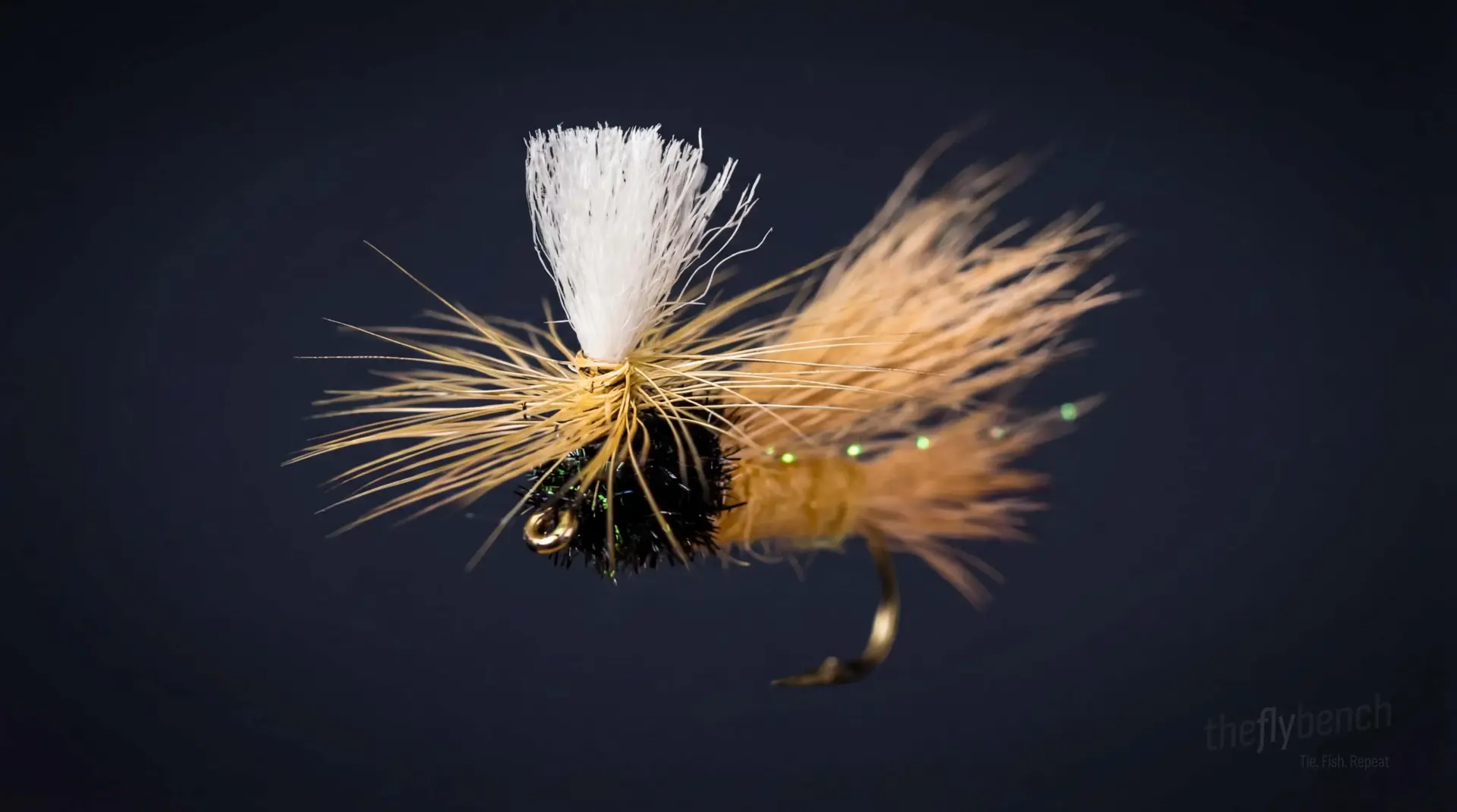 Bugmeister fly pattern - imitates Stoneflies, Caddis tied for Trout