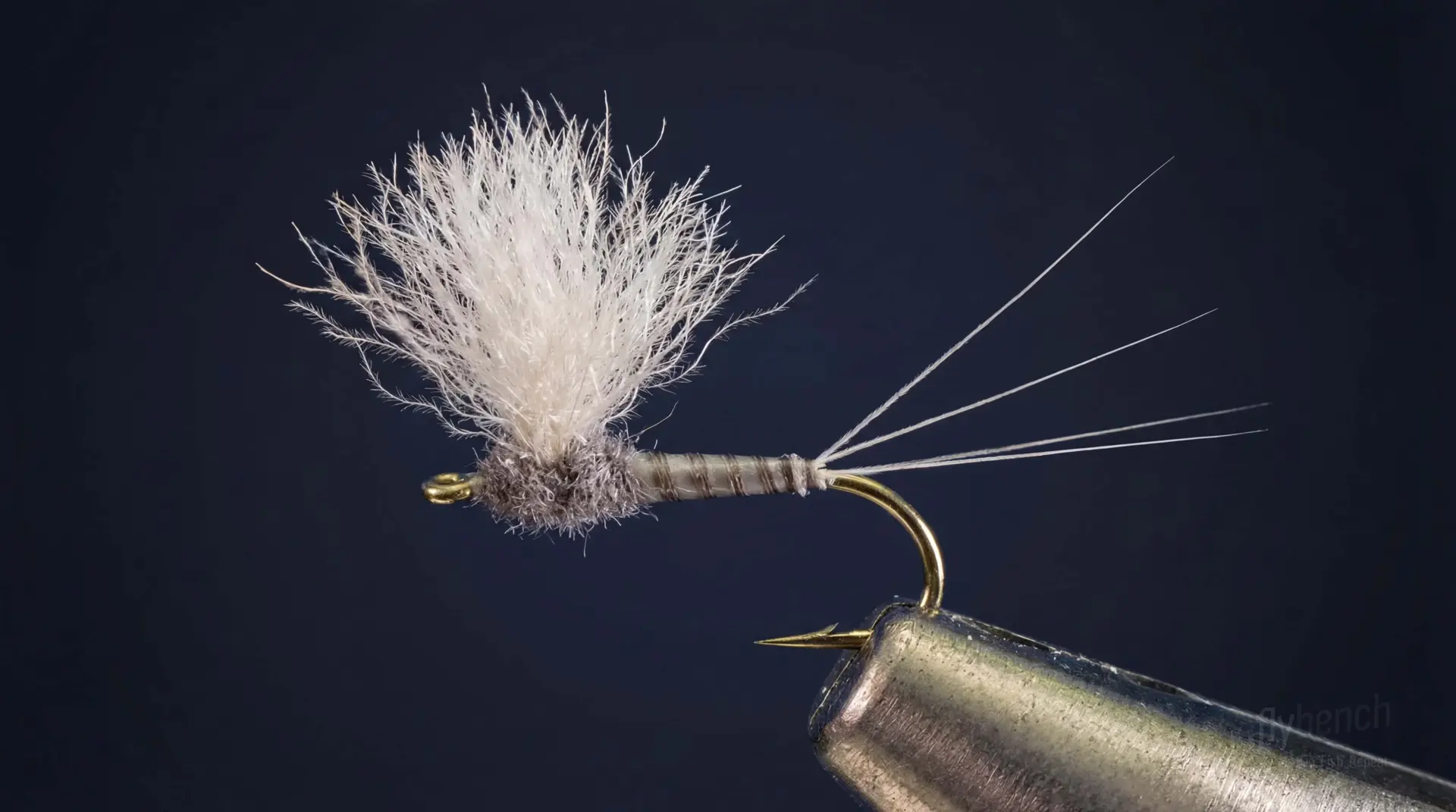 Bunny Dun fly pattern - imitates Mayflies tied for Trout