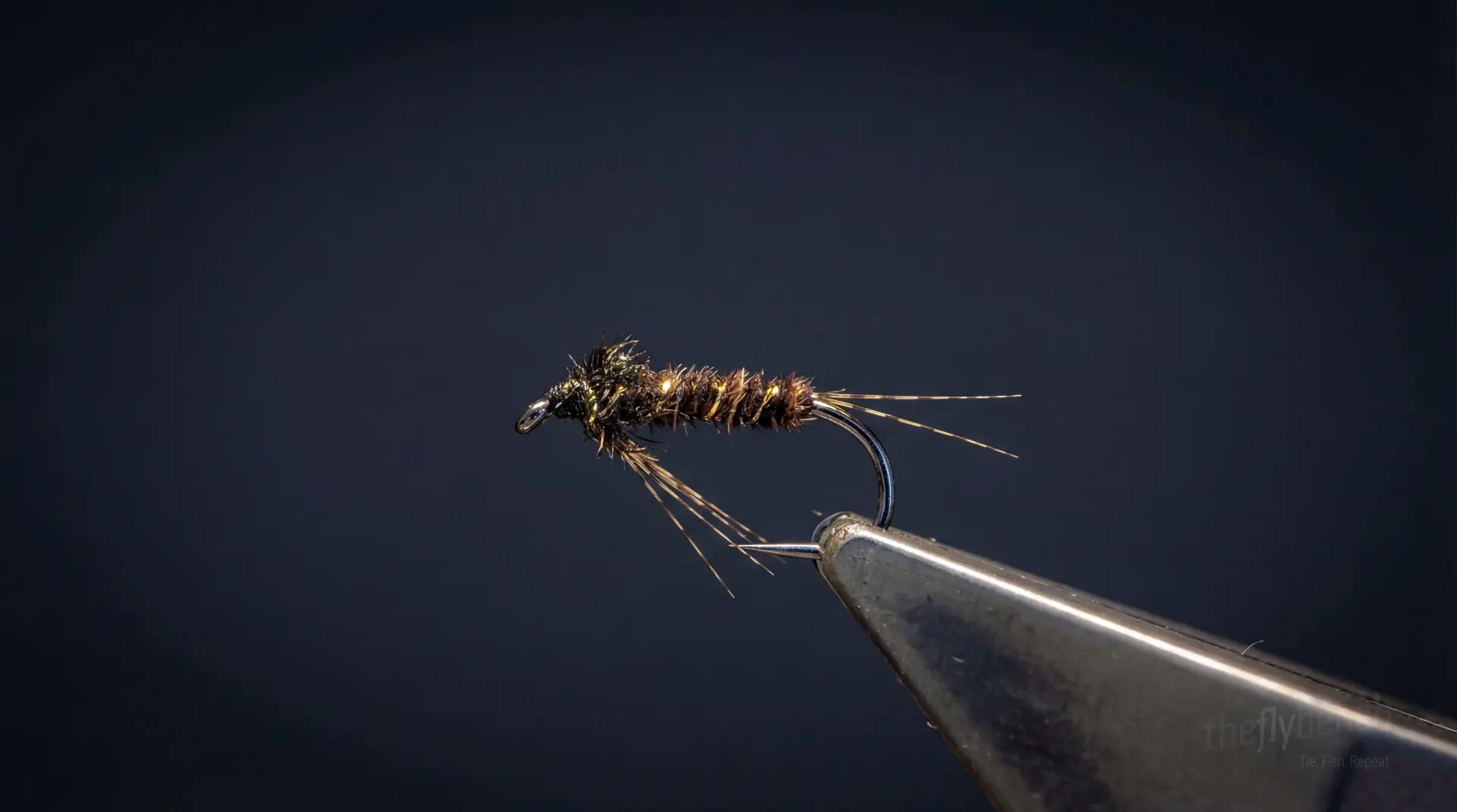Cate's Turkey fly pattern - imitates Mayflies, Caddis tied for Trout