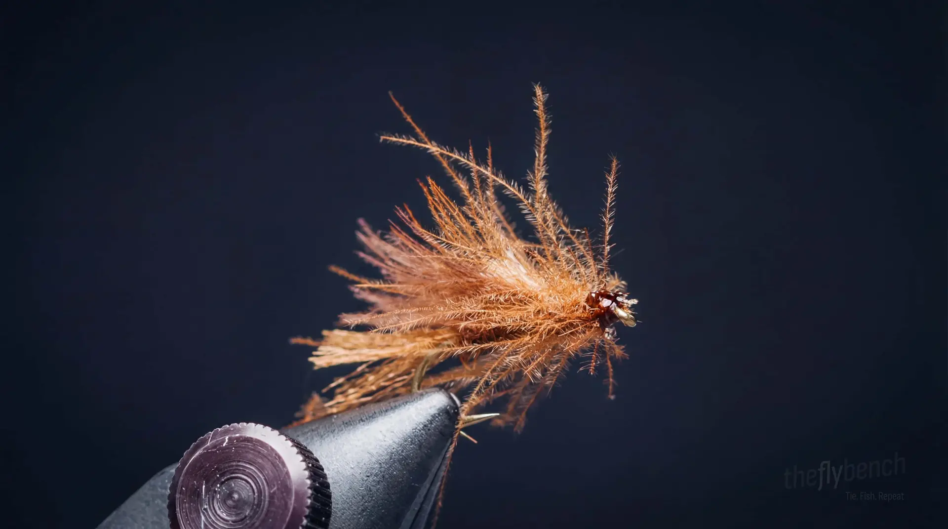 Corn Fed Caddis fly pattern - imitates Caddis tied for Trout