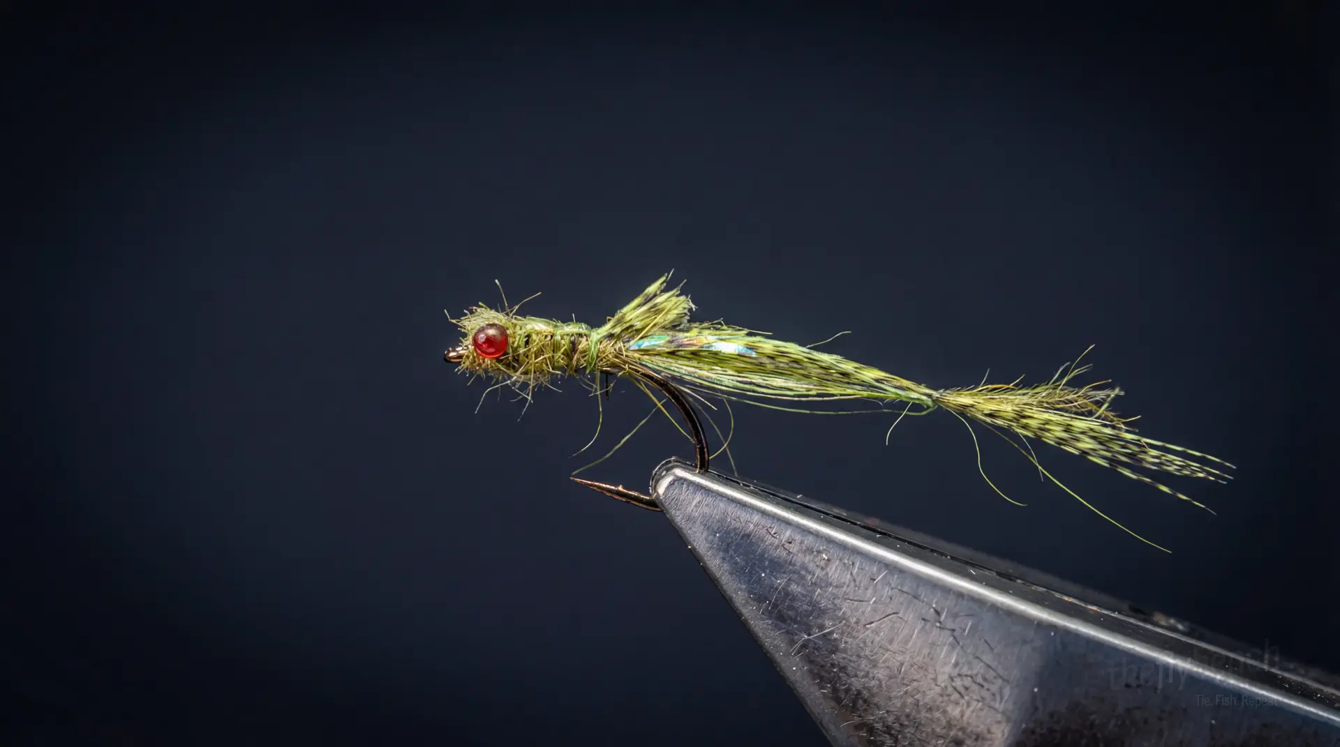 Dainty Damsel fly pattern - imitates Damselfly Nymphs tied for Trout