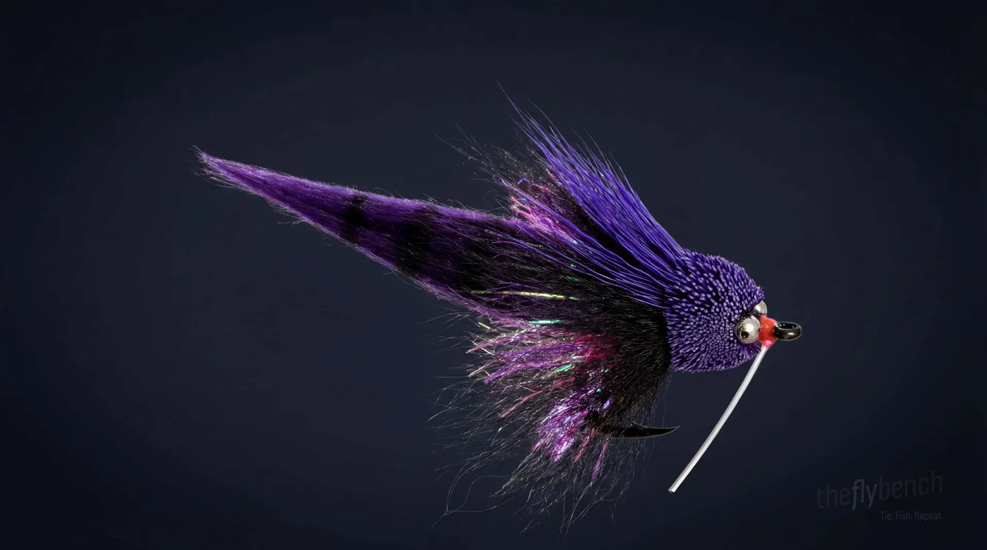 Deer Hair Megalolipop fly pattern - imitates Terrestrial Insects tied for  Bass
