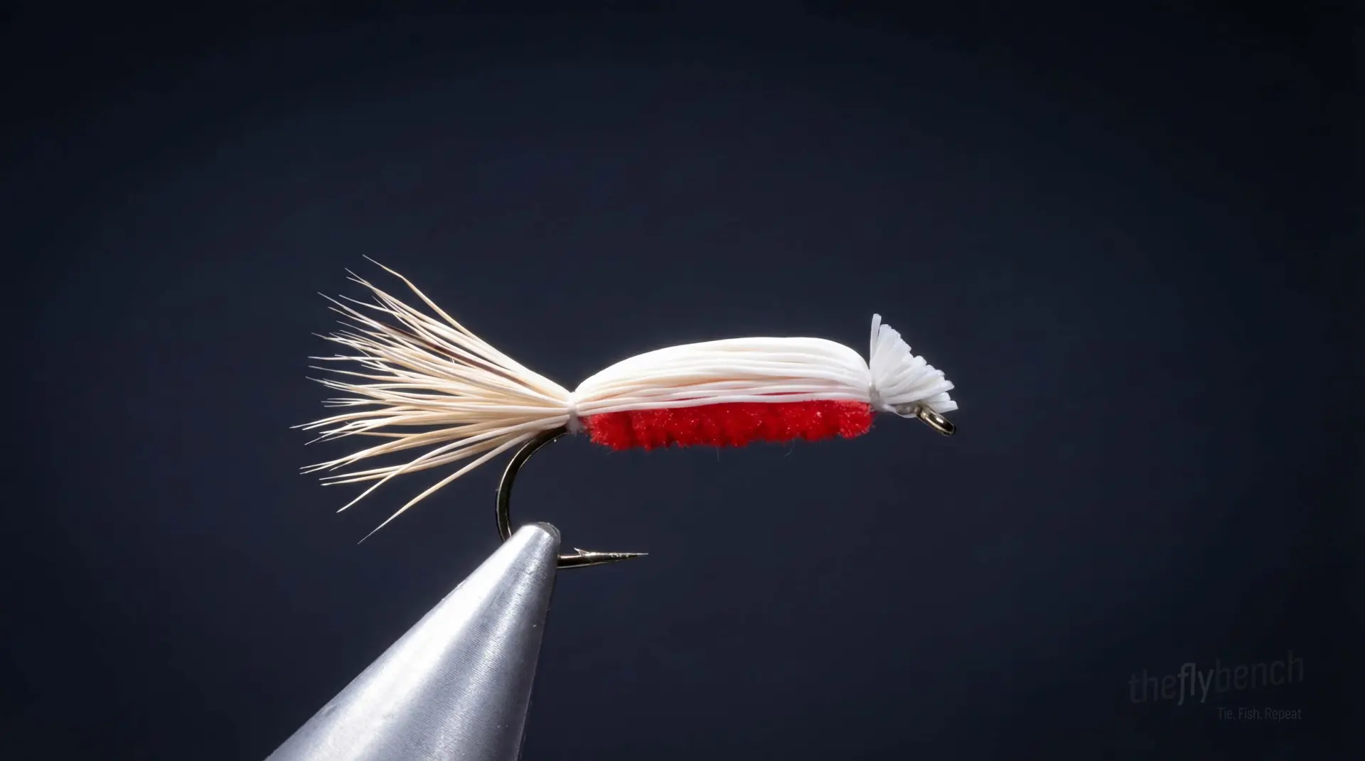 Devil Bug fly pattern - imitates Terrestrial Insects tied for Trout, Panfish