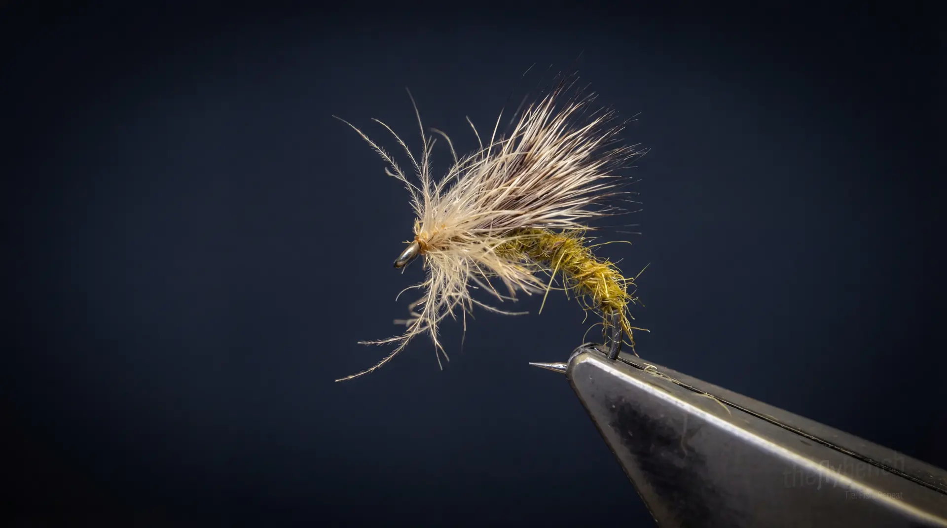 Double Whammy fly pattern - imitates Mayflies, Caddis tied for Trout