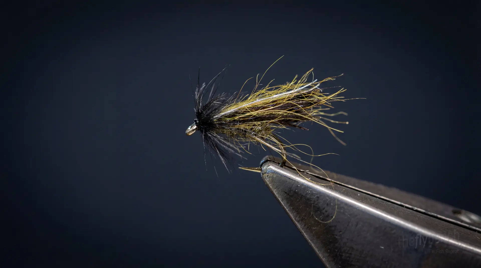 Drowned Turkey fly pattern - imitates Mayflies, Caddis tied for Trout