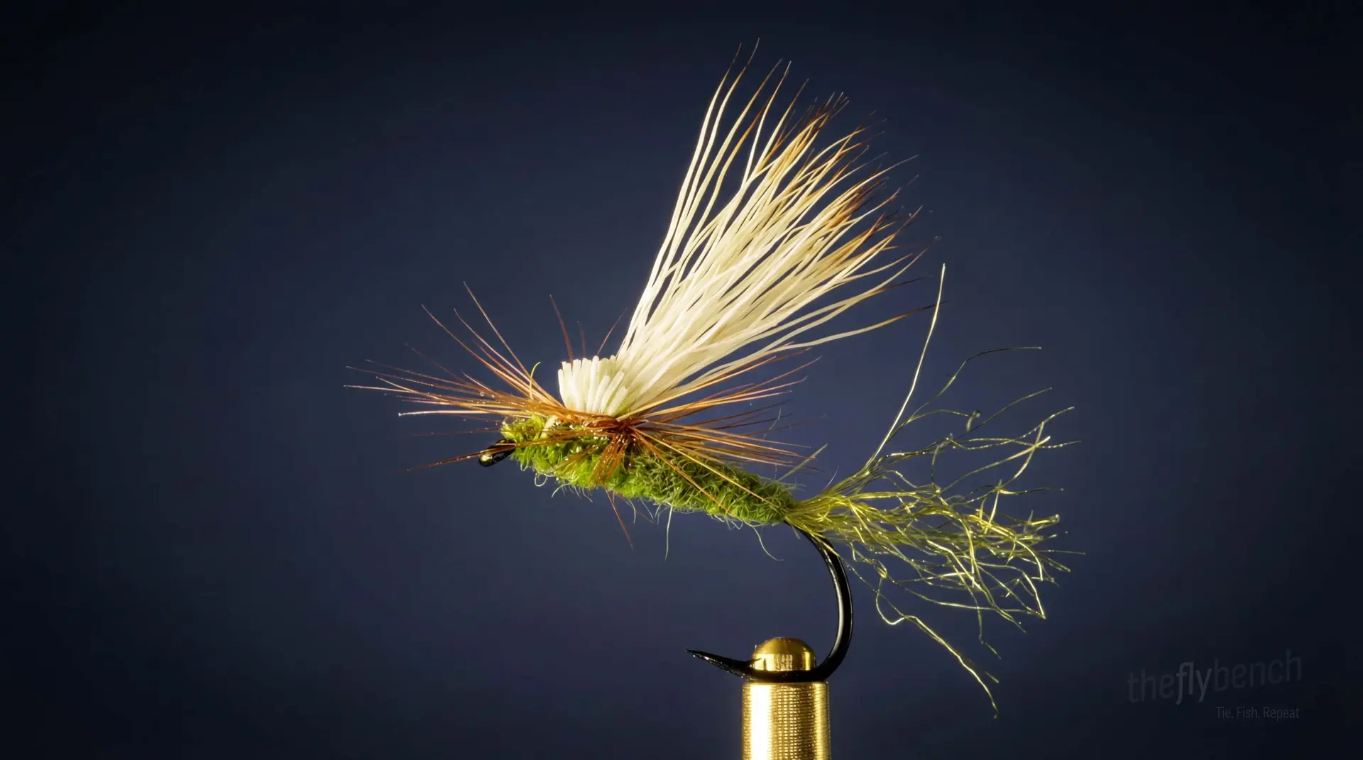 EC Caddis fly pattern - imitates Caddis tied for Trout