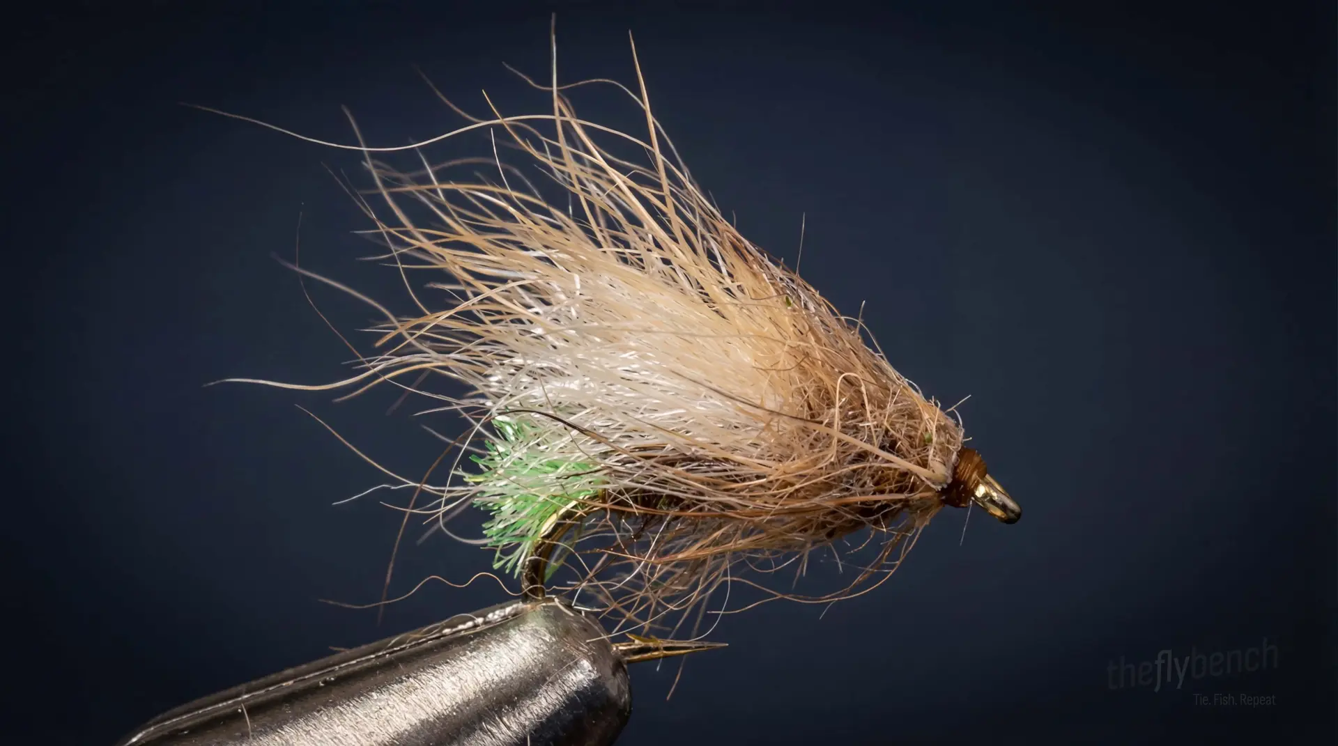 Egg Laying Grannom Caddis fly pattern - imitates Caddis tied for Trout