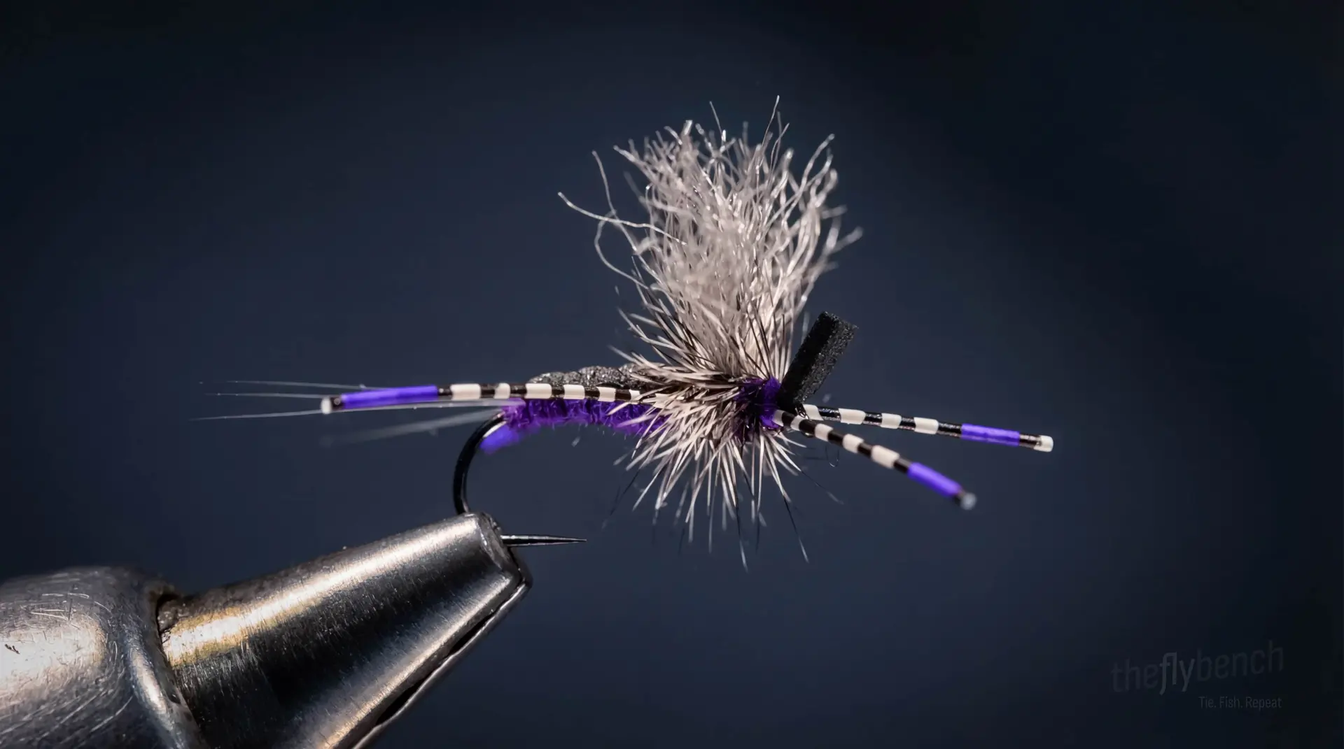 Grillos's User Friendly fly pattern - imitates Mayflies, Blue-Winged Olive, Pale Morning Dun tied for Trout