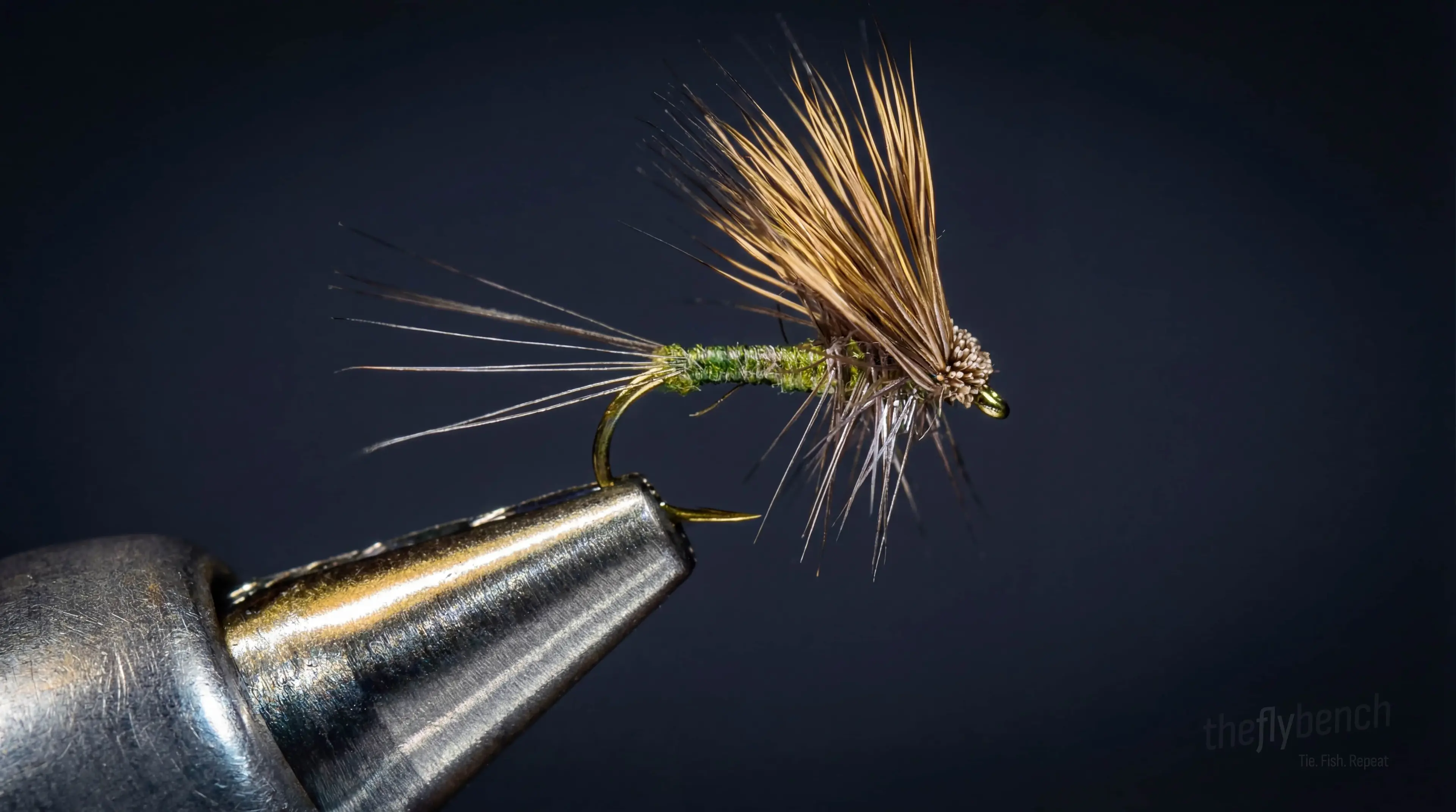 Hair Wing Dun - Image source: The Fly Bench