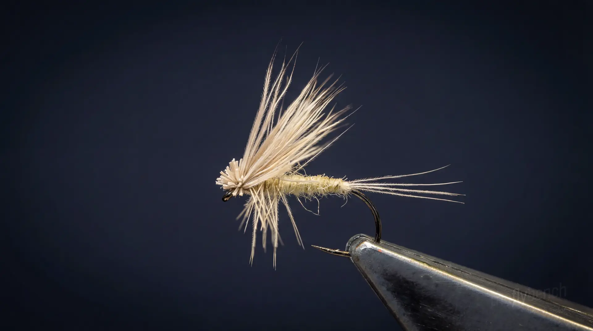 Harrop Hairwing Dun fly pattern - imitates Mayflies tied for Trout