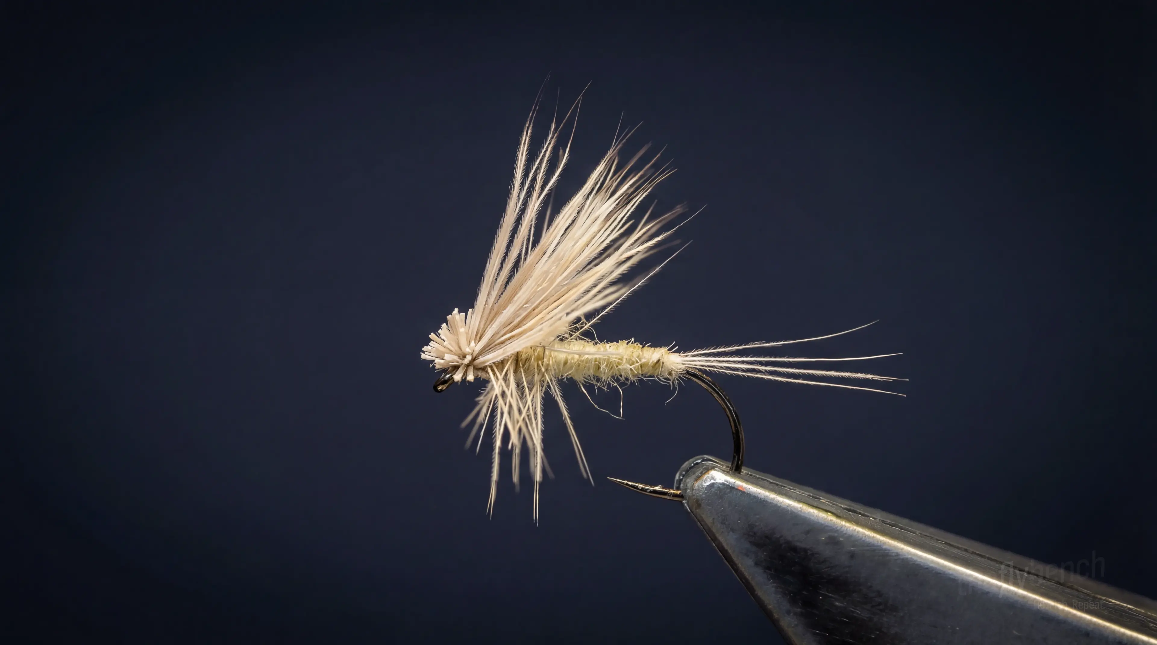 Harrop Hairwing Dun - Image source: The Fly Bench