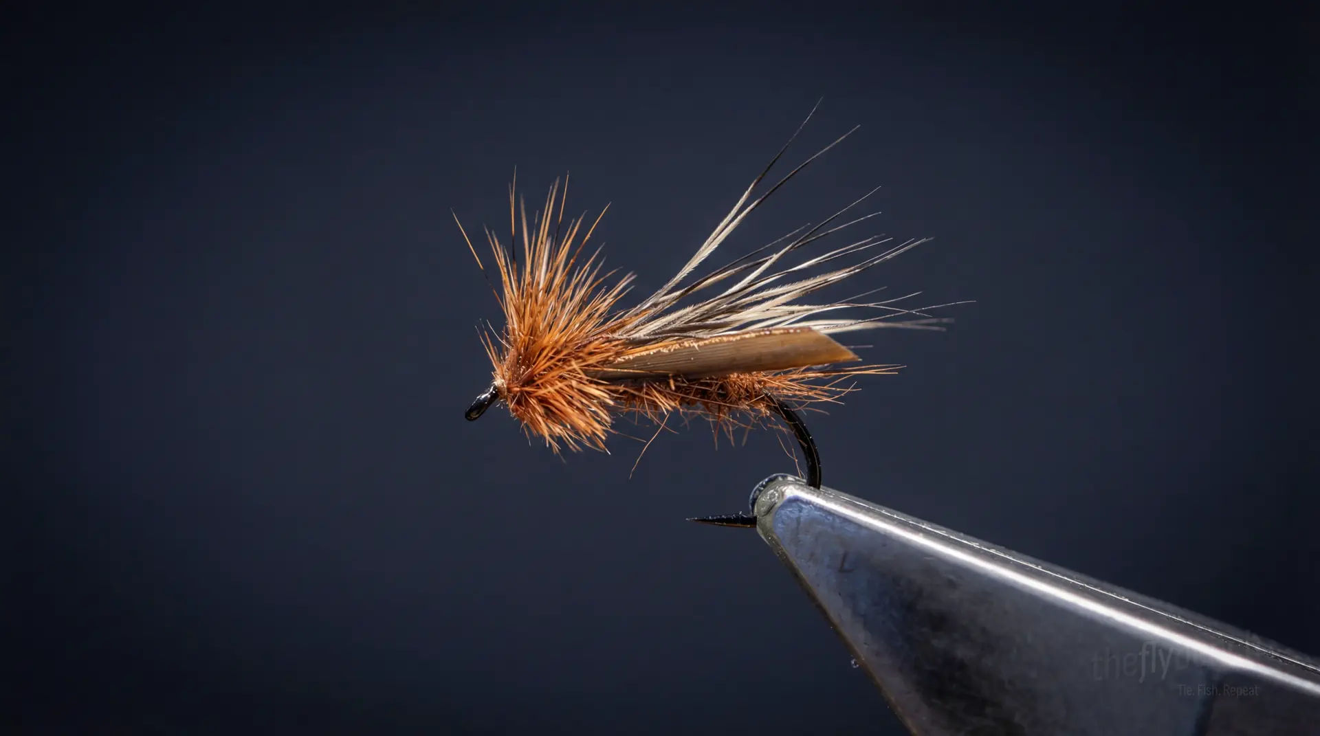 Lowrider Biot Caddis fly pattern - imitates Caddis tied for Trout
