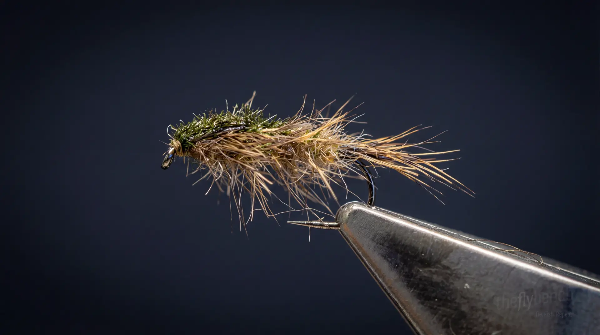 Mossback fly pattern - imitates Mayflies, Caddis tied for Trout