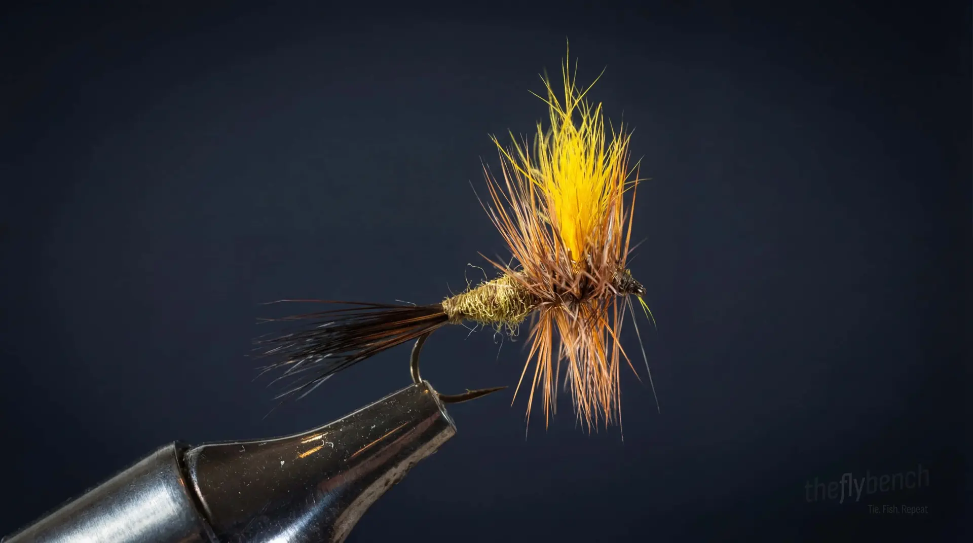 Mr. Rapidan fly pattern - imitates Mayflies, Caddis, Terrestrials tied for Trout