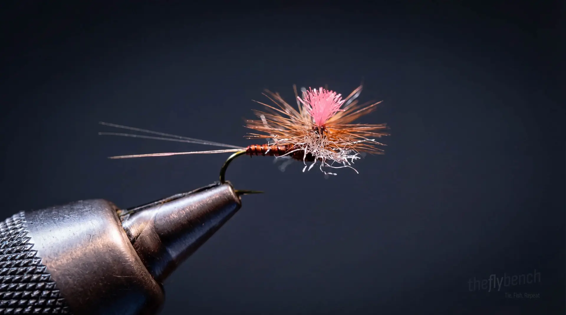 Profile Spinner fly pattern - imitates Mayflies, Spinners tied for Trout
