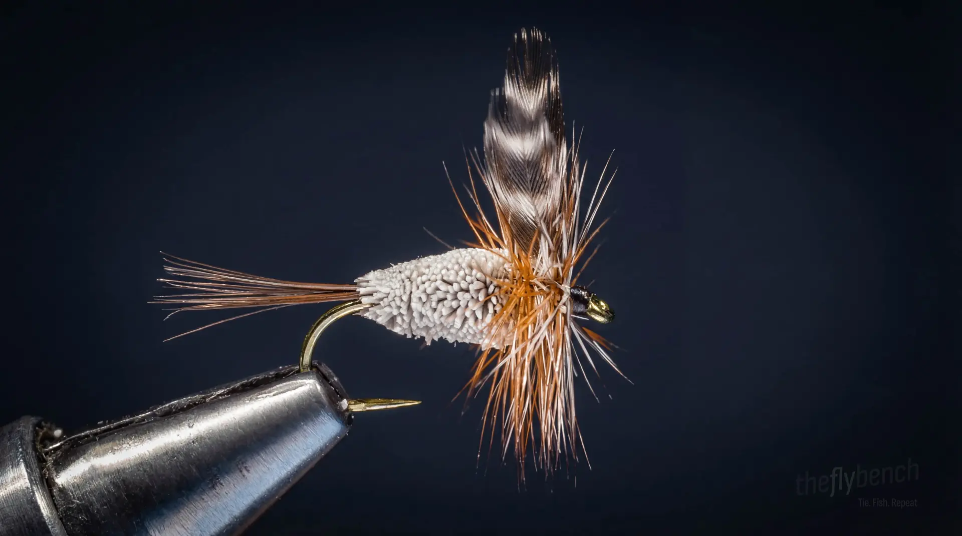 Rat Faced McDougal fly pattern - imitates Mayflies, Attractor tied for Trout