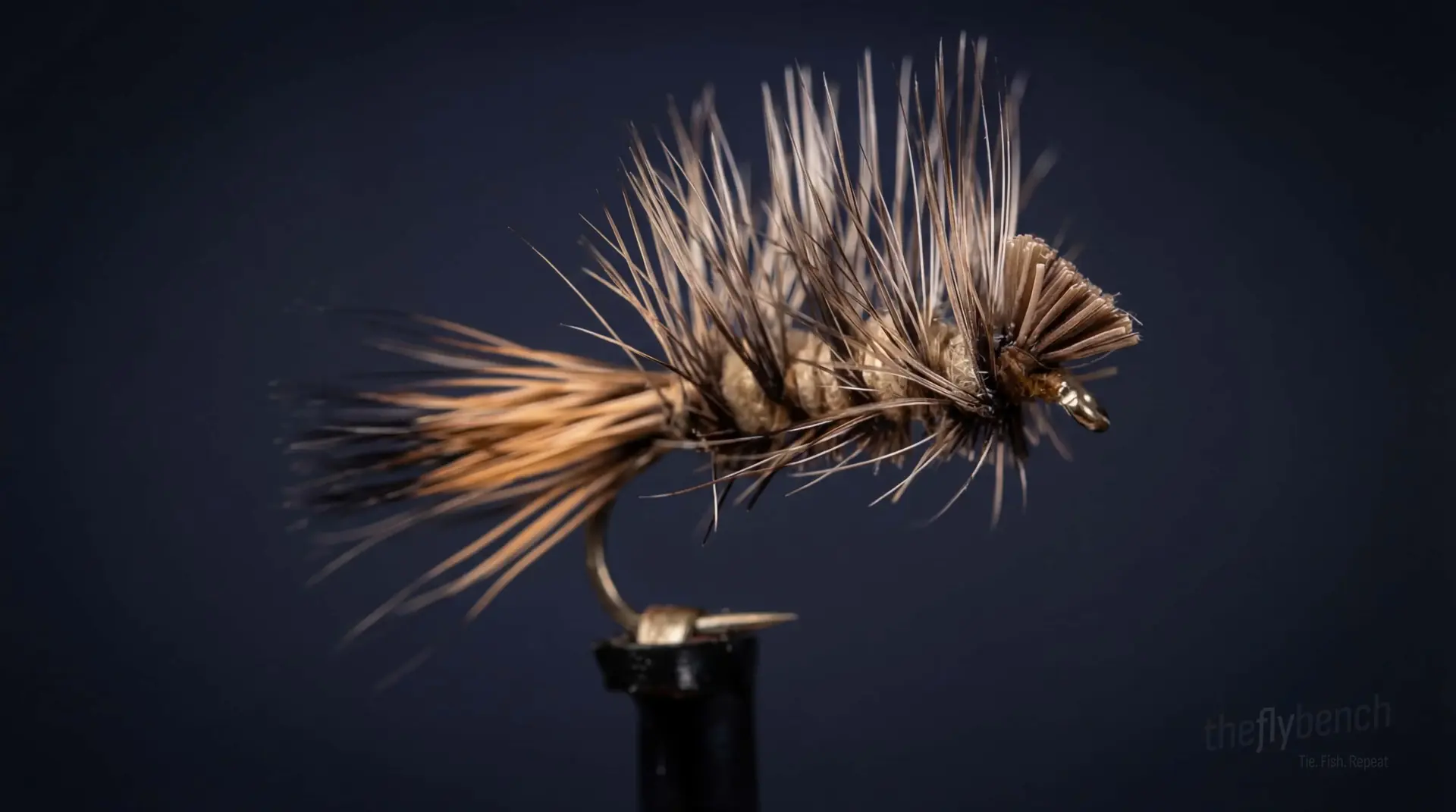 Rough Water Caddis fly pattern - imitates Caddis tied for Trout