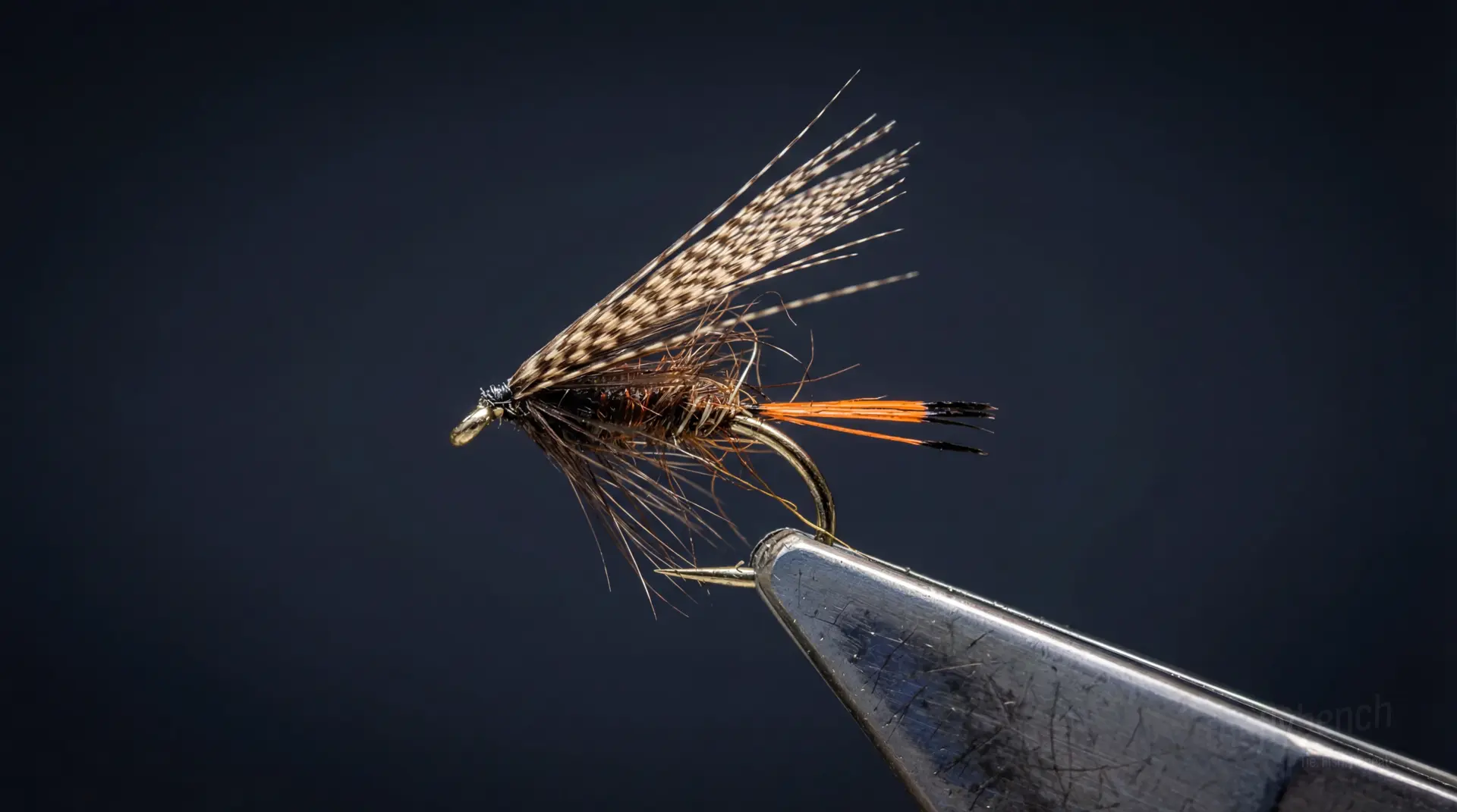 Sooty Olive fly pattern - imitates Mayflies, Caddis tied for Trout