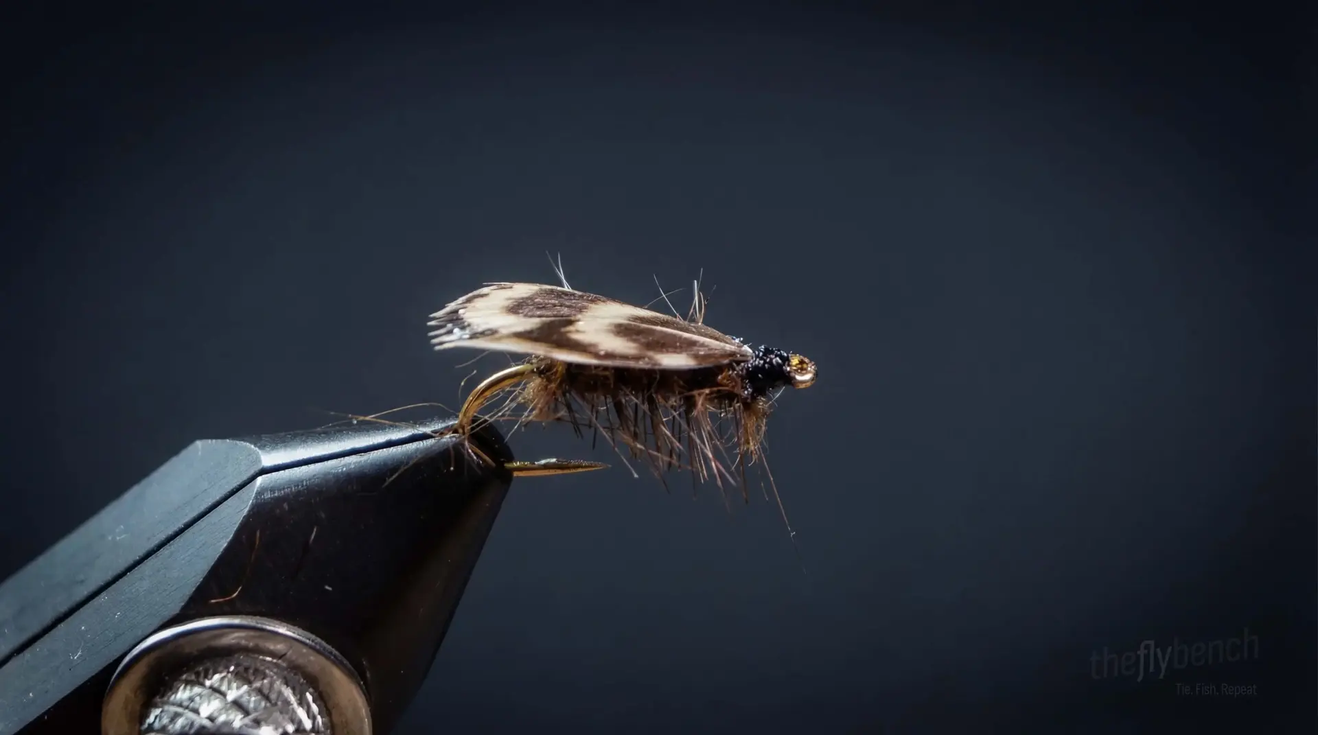 The Jassid fly pattern - imitates Terrestrial Insects tied for Trout