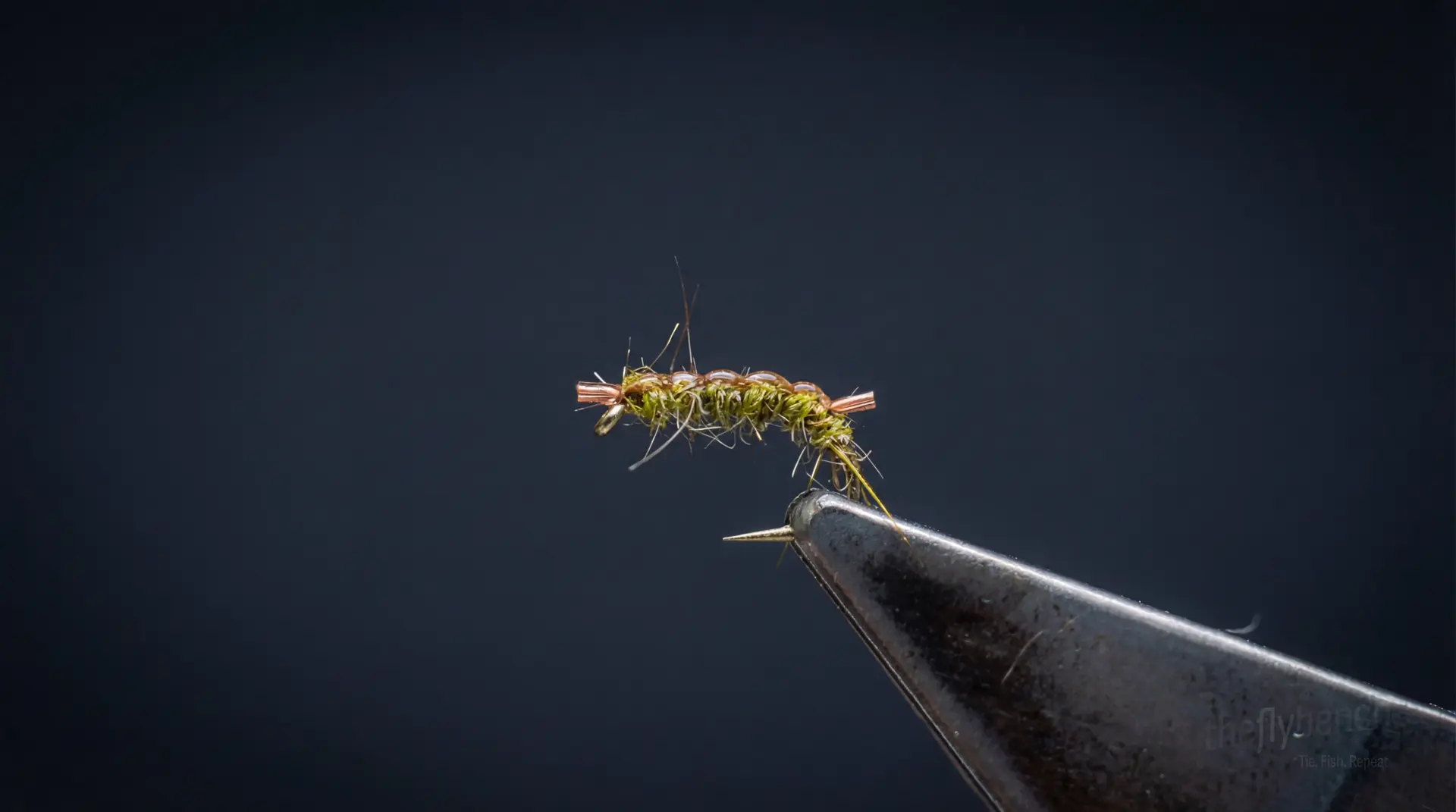 Trout Crack fly pattern - imitates Mayflies, Caddis tied for Trout