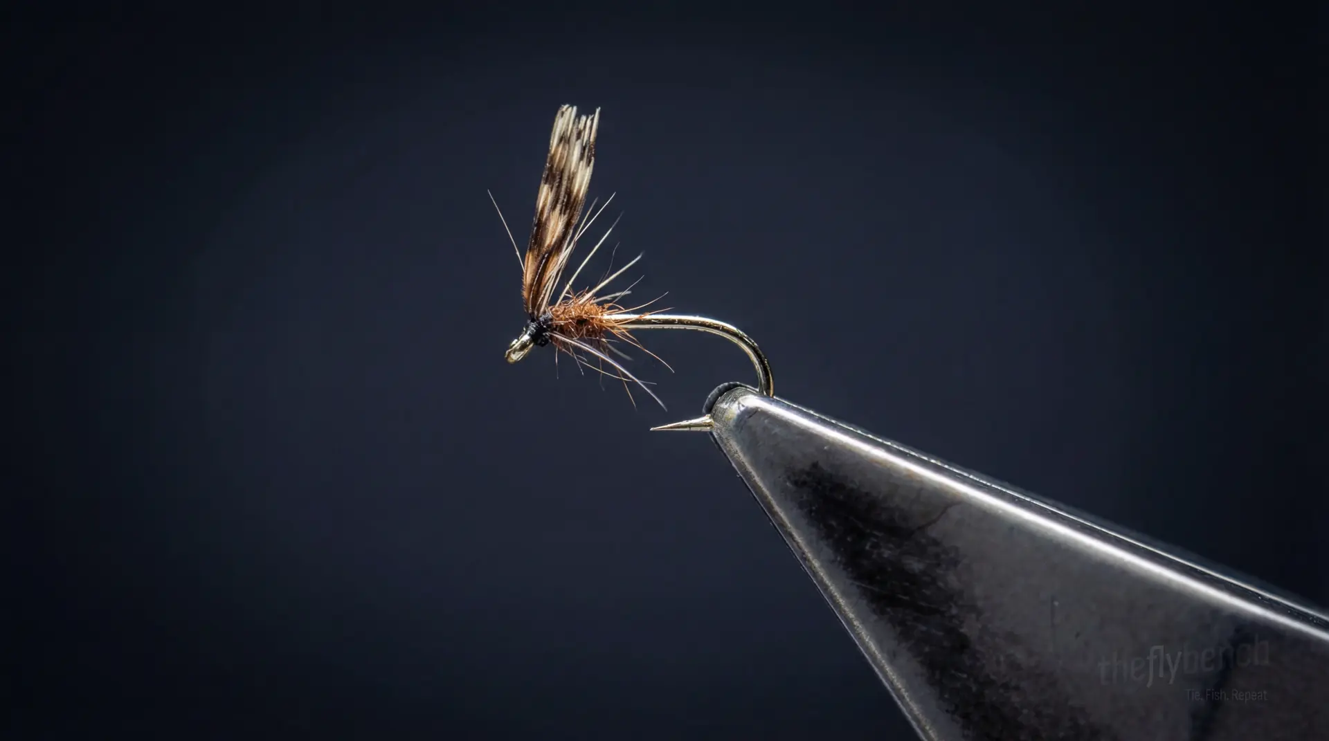 Tummelweed fly pattern - imitates Mayflies, Caddis tied for Trout
