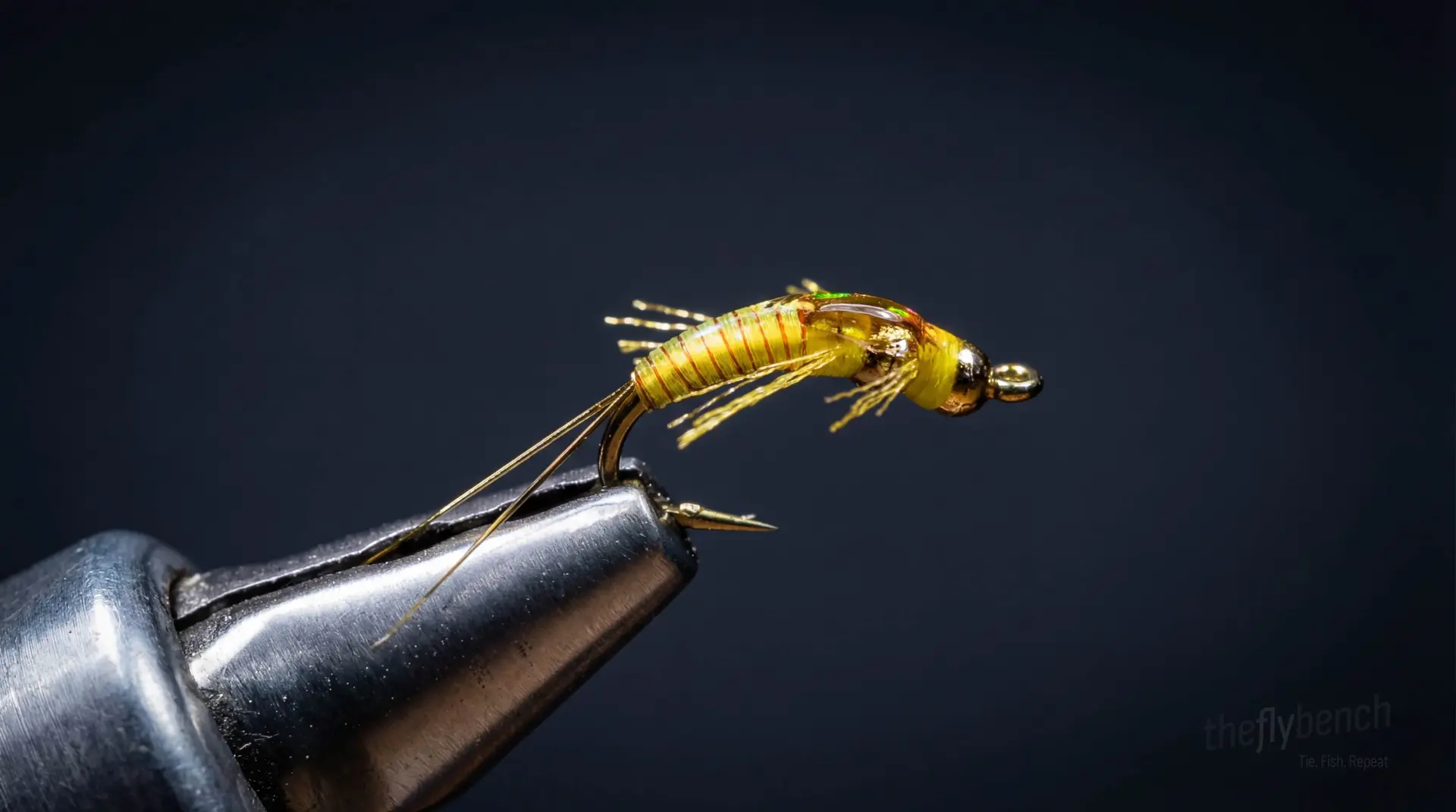 Two Bit Sally fly pattern - imitates Yellow Sally Stoneflies, Pale Morning Dun tied for Trout