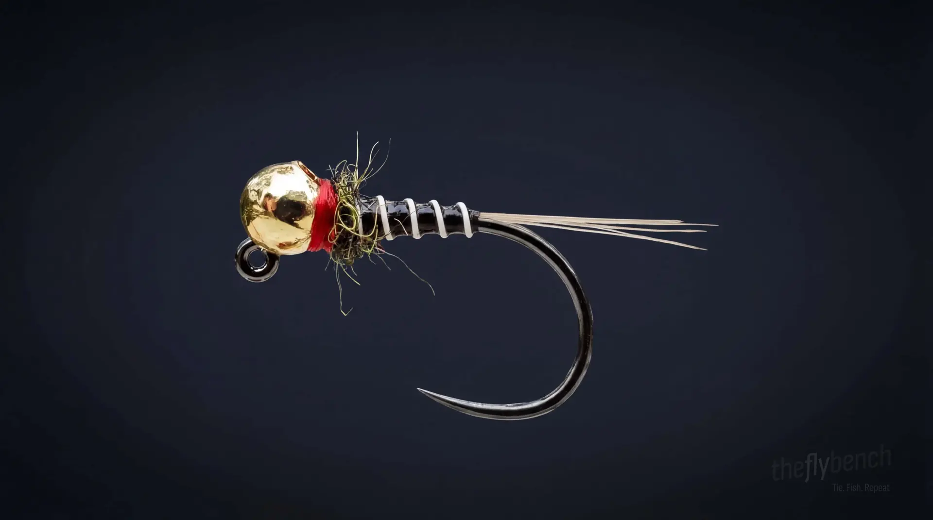 Euro Iron Lotus fly pattern - imitates Mayfly Nymphs tied for Trout
