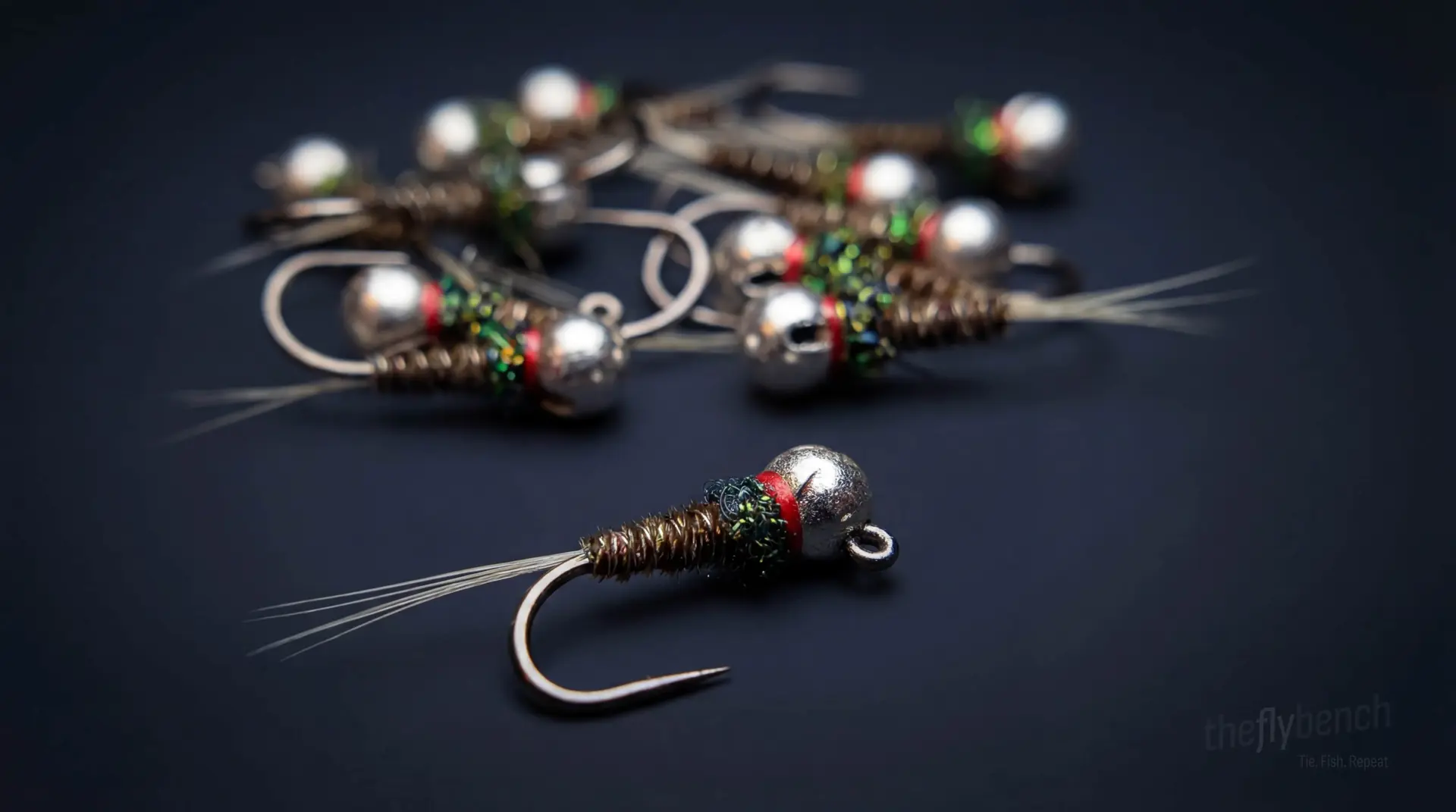 Frenchie fly pattern - imitates Mayflies tied for Trout, Grayling