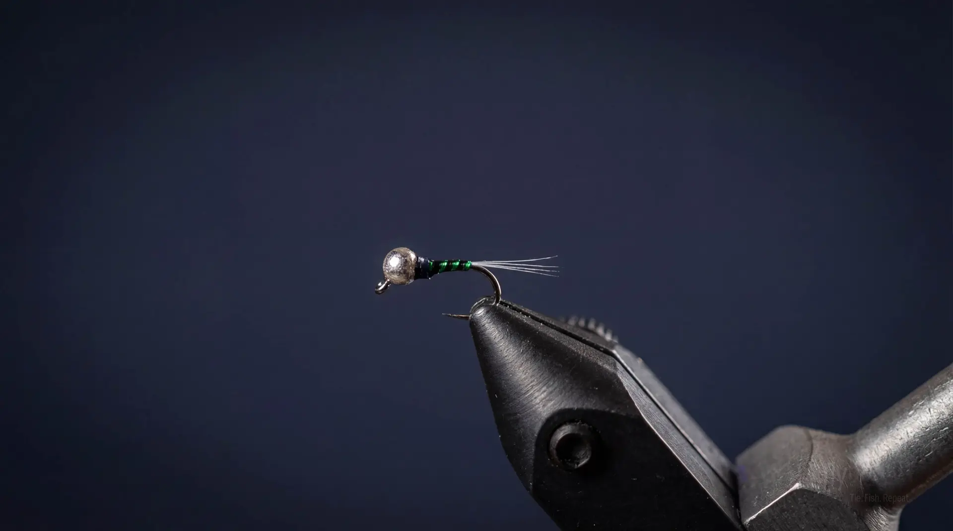 Mini Perdigon fly pattern - imitates Midge Larvae, Midge Pupae tied for Trout