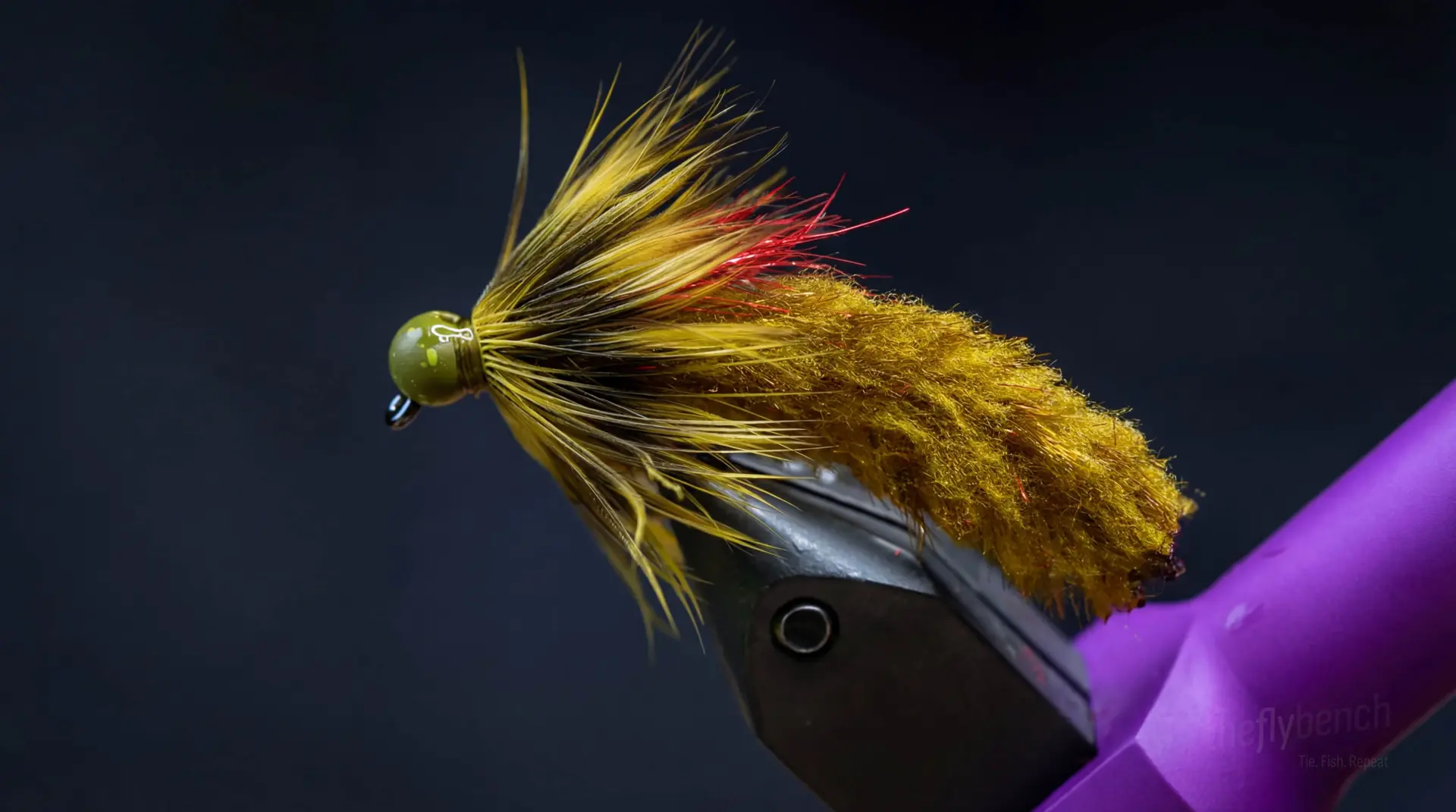 Mop Sculpin fly pattern - imitates Sculpins, Baitfish tied for Trout