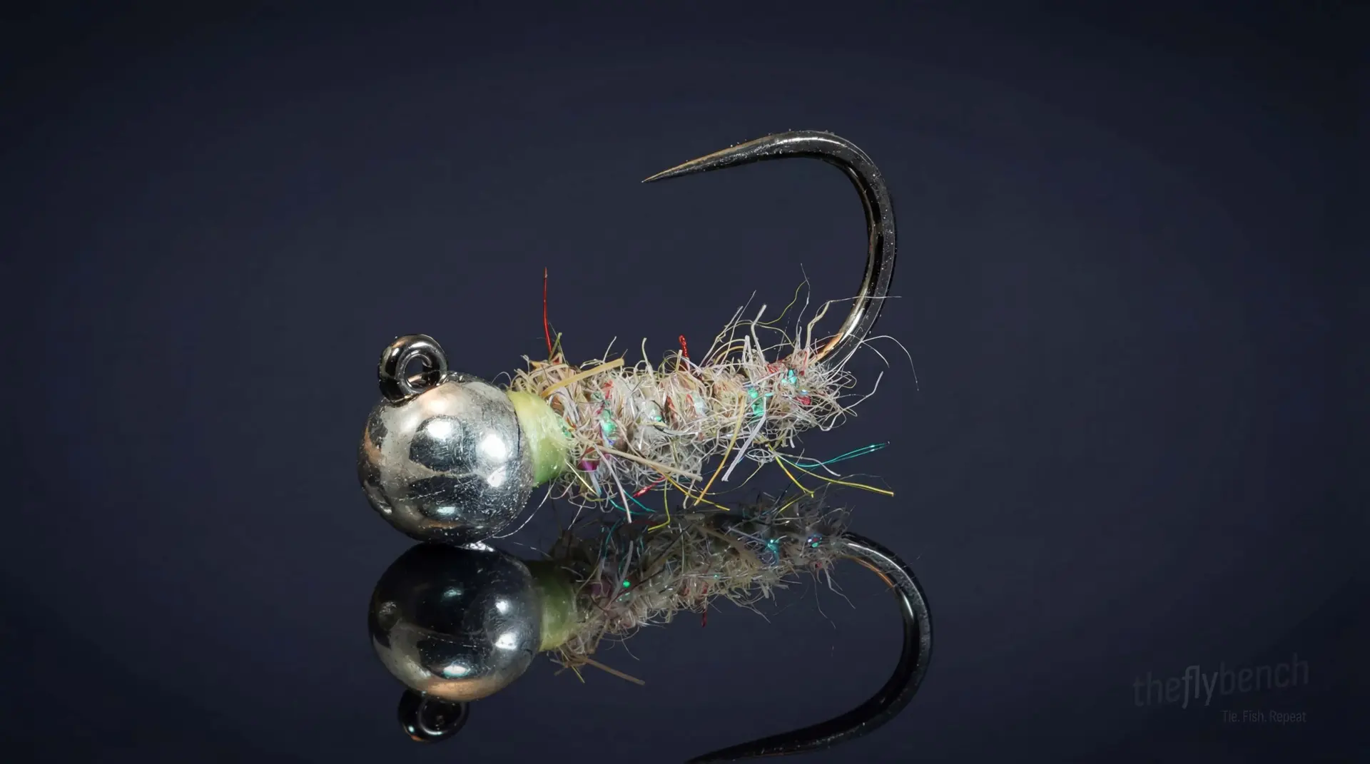 Sexy Walts Worm fly pattern - imitates Mayfly Nymphs, Caddis Larvae tied for Trout