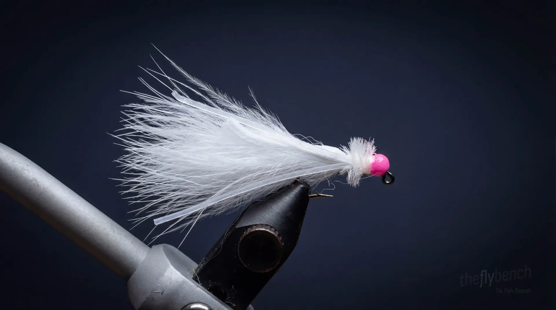 Jigged Mayer Mini Leech Modified fly pattern - imitates Leeches tied for Trout