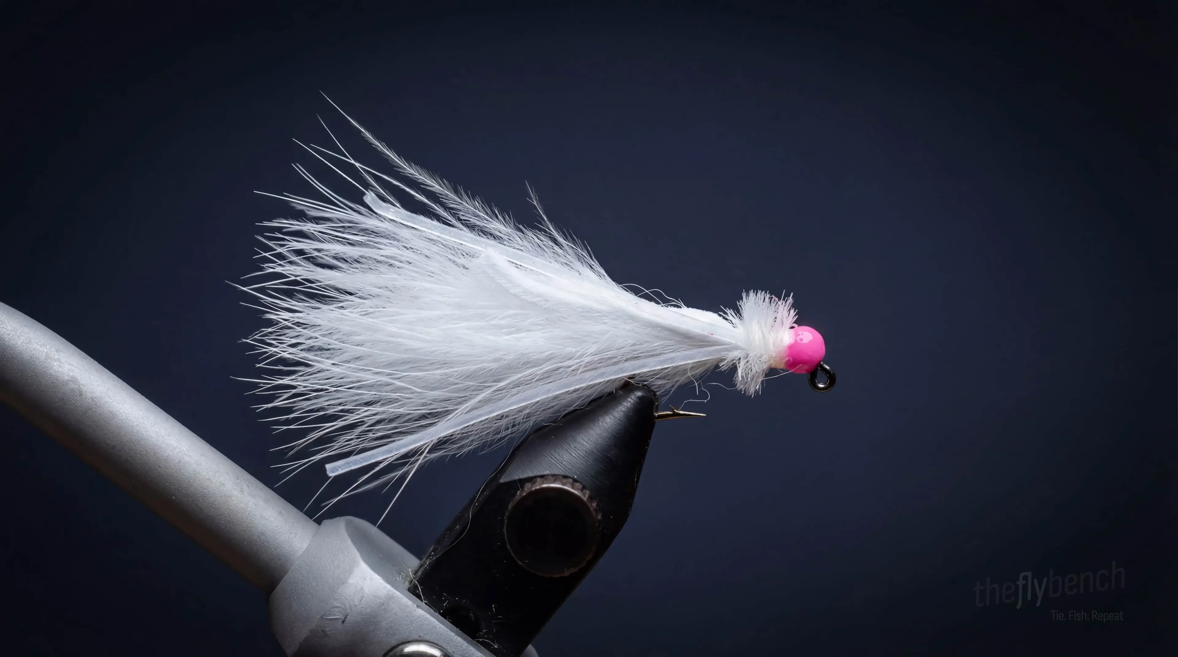 Jigged Mayer Mini Leech Modified - Image source: The Fly Bench
