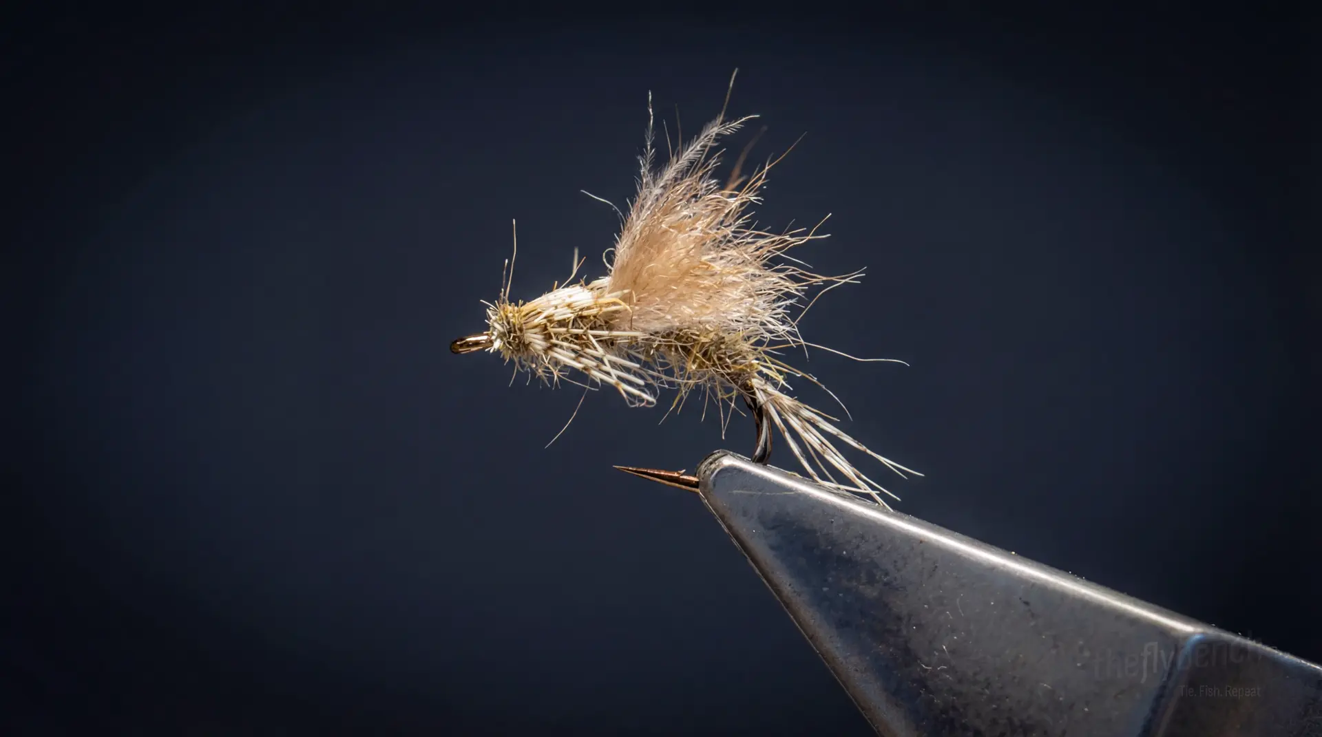 Breakout Emerger fly pattern - imitates Emerging Insects tied for Trout