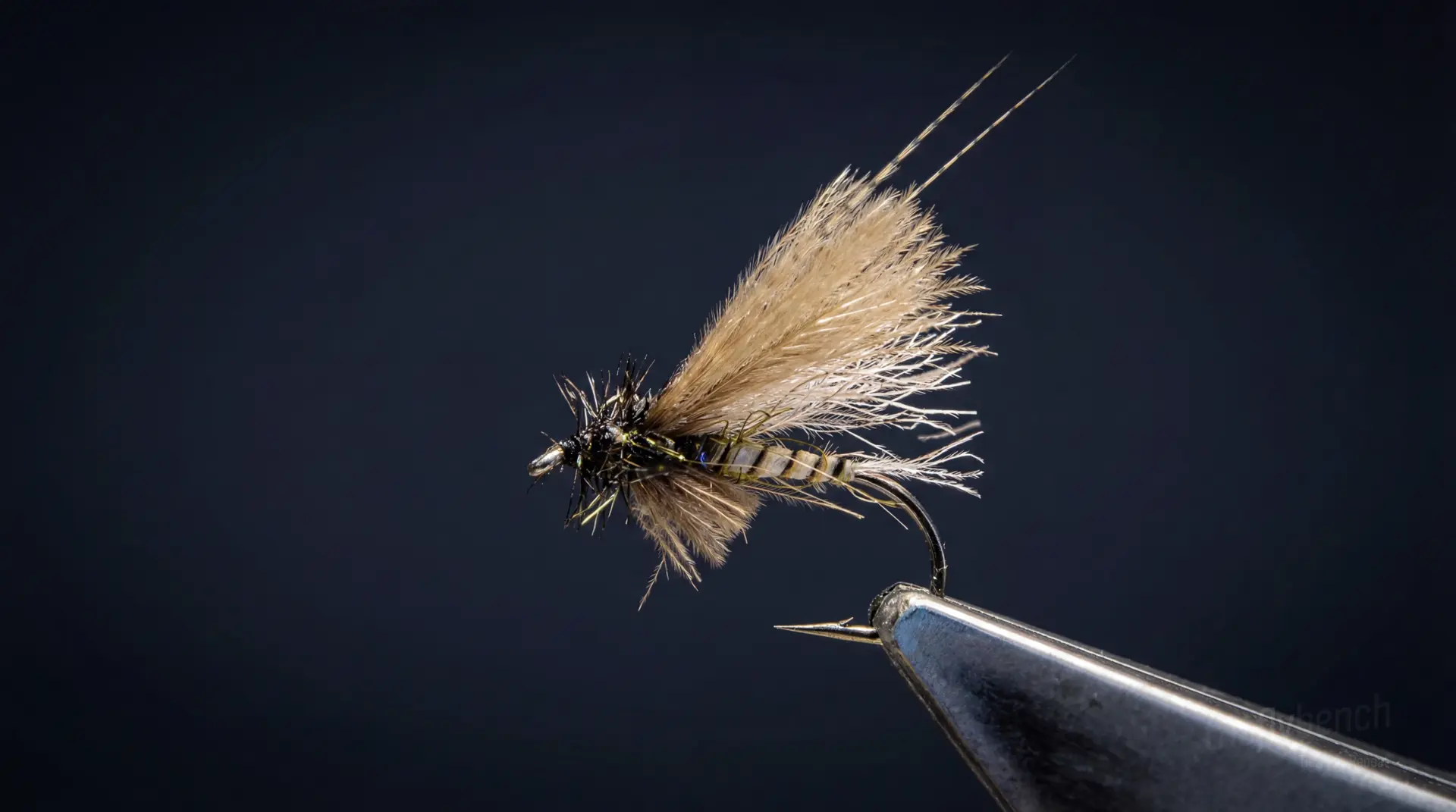 CDC Biot Caddis Emerger fly pattern - imitates Caddis tied for Trout