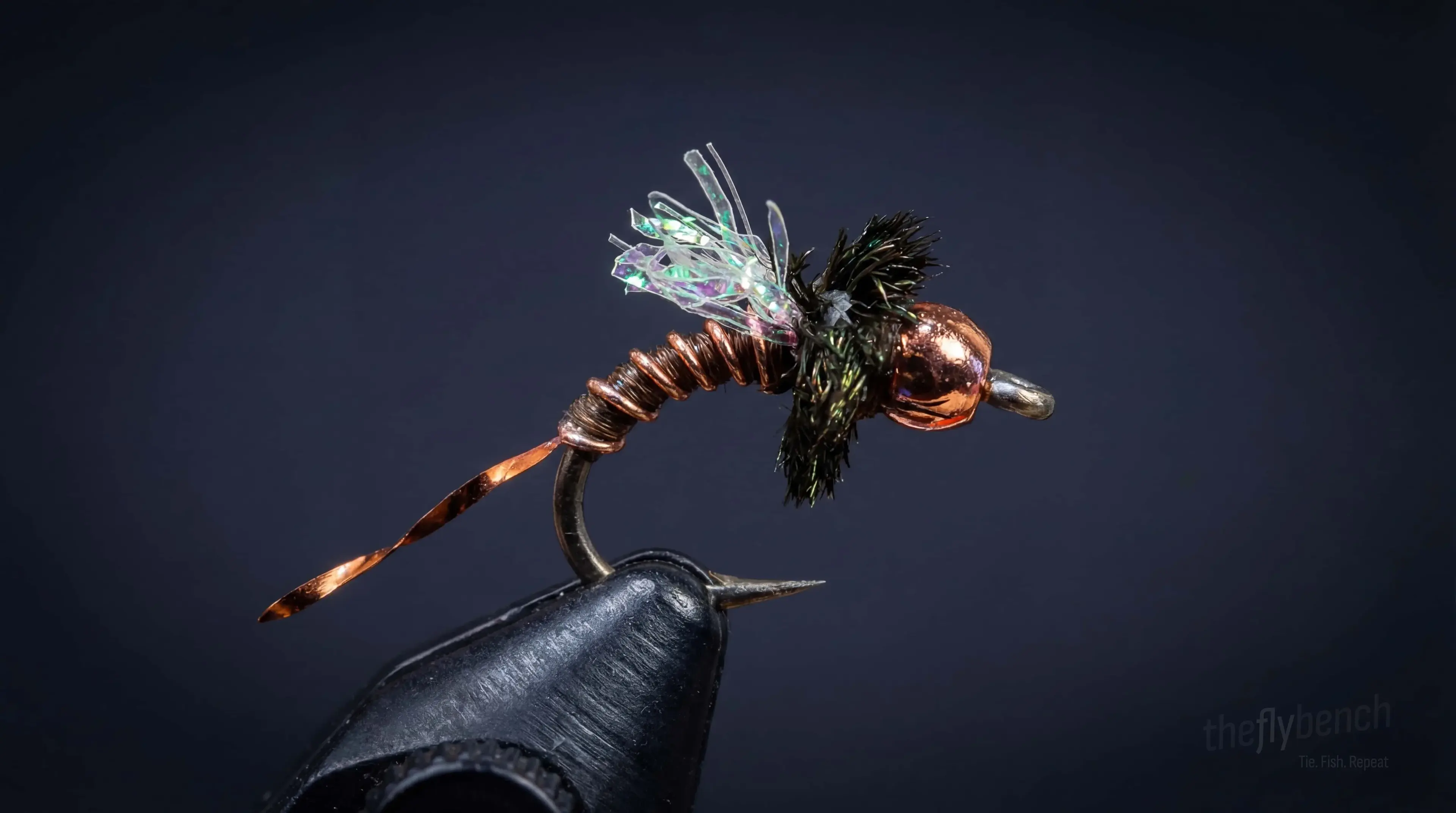 Copper Zebra Midge - Image source: The Fly Bench