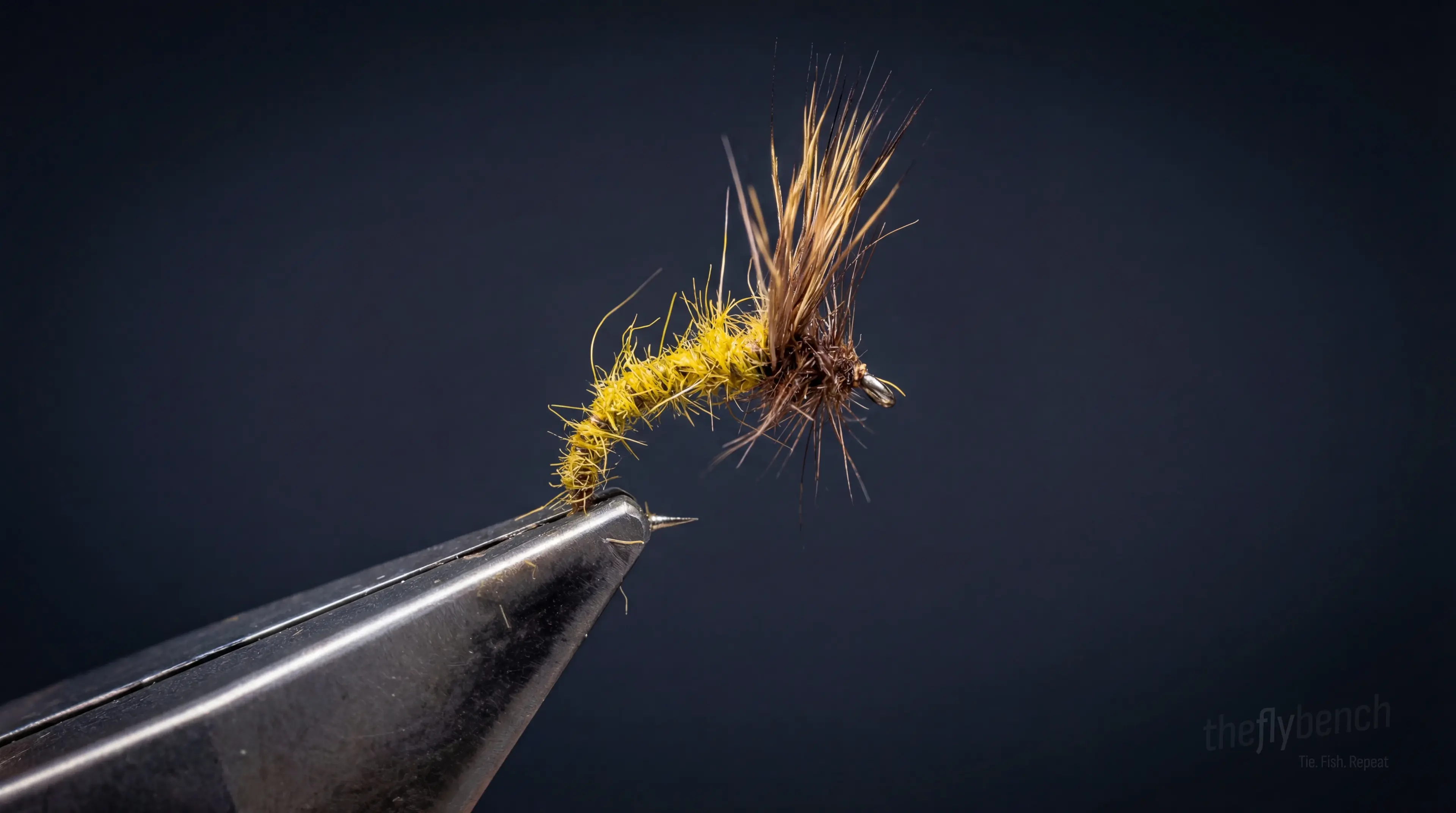 DHE (Deer Hair Emerger) - Image source: The Fly Bench