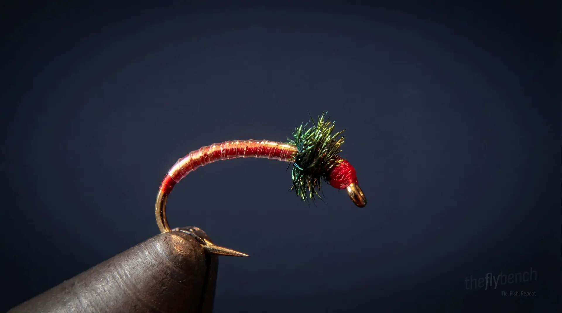 Disco Midge fly pattern - imitates Midges tied for Trout