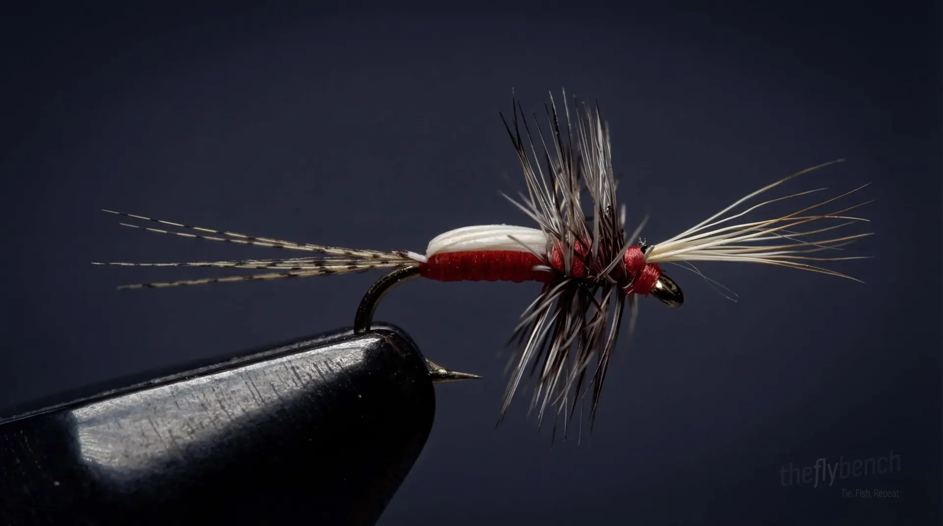 Herter's Bastard Midge fly pattern - imitates Midges tied for Trout