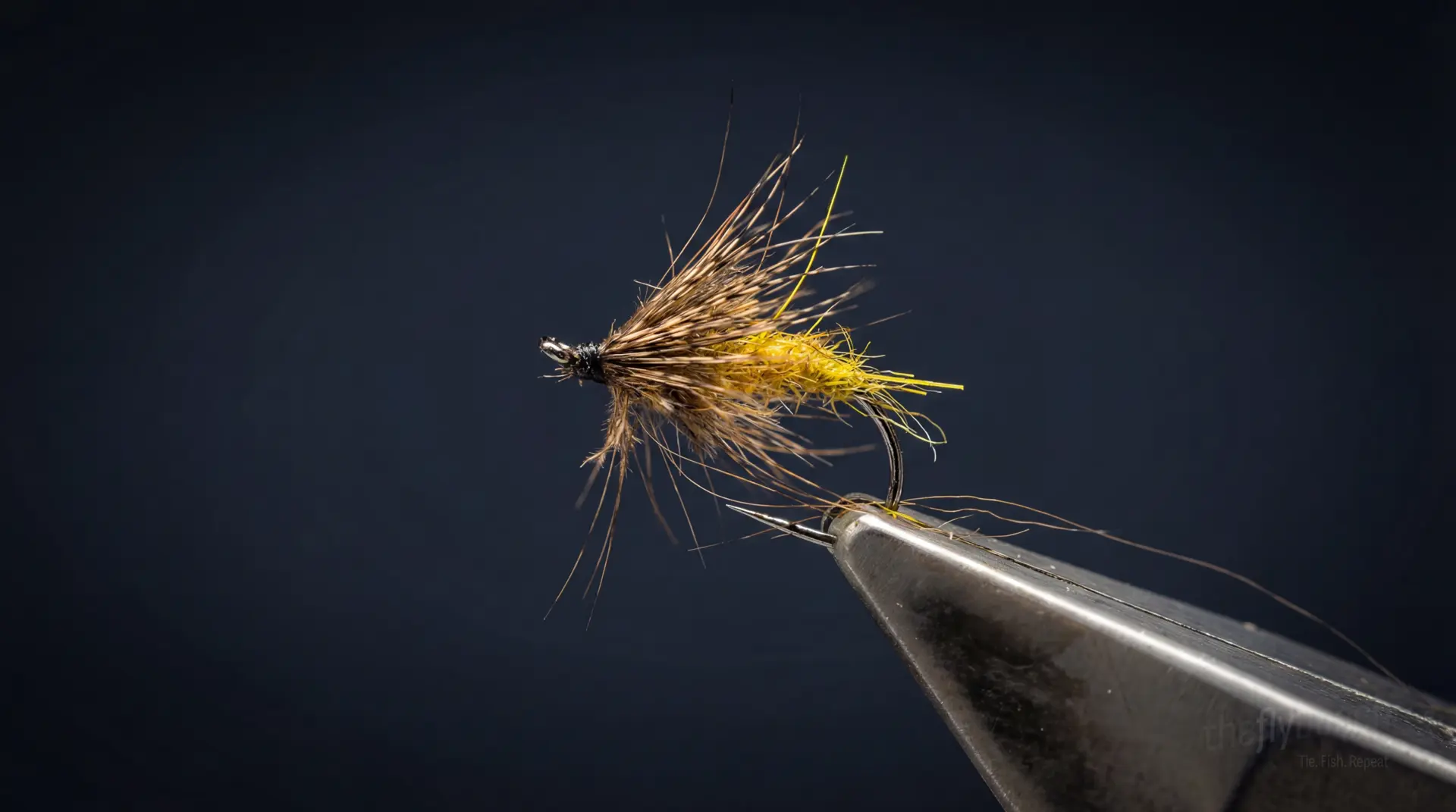 Partridge Pupa fly pattern - imitates Midges tied for Trout