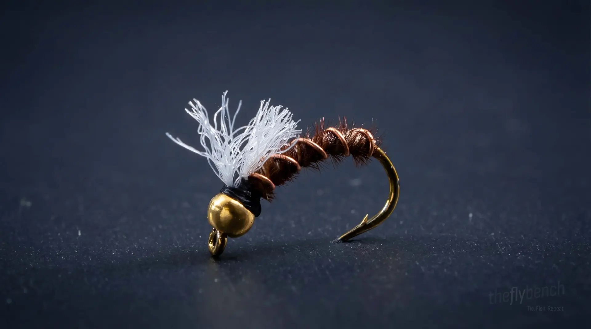 Shop Vac fly pattern - imitates Midges tied for Trout