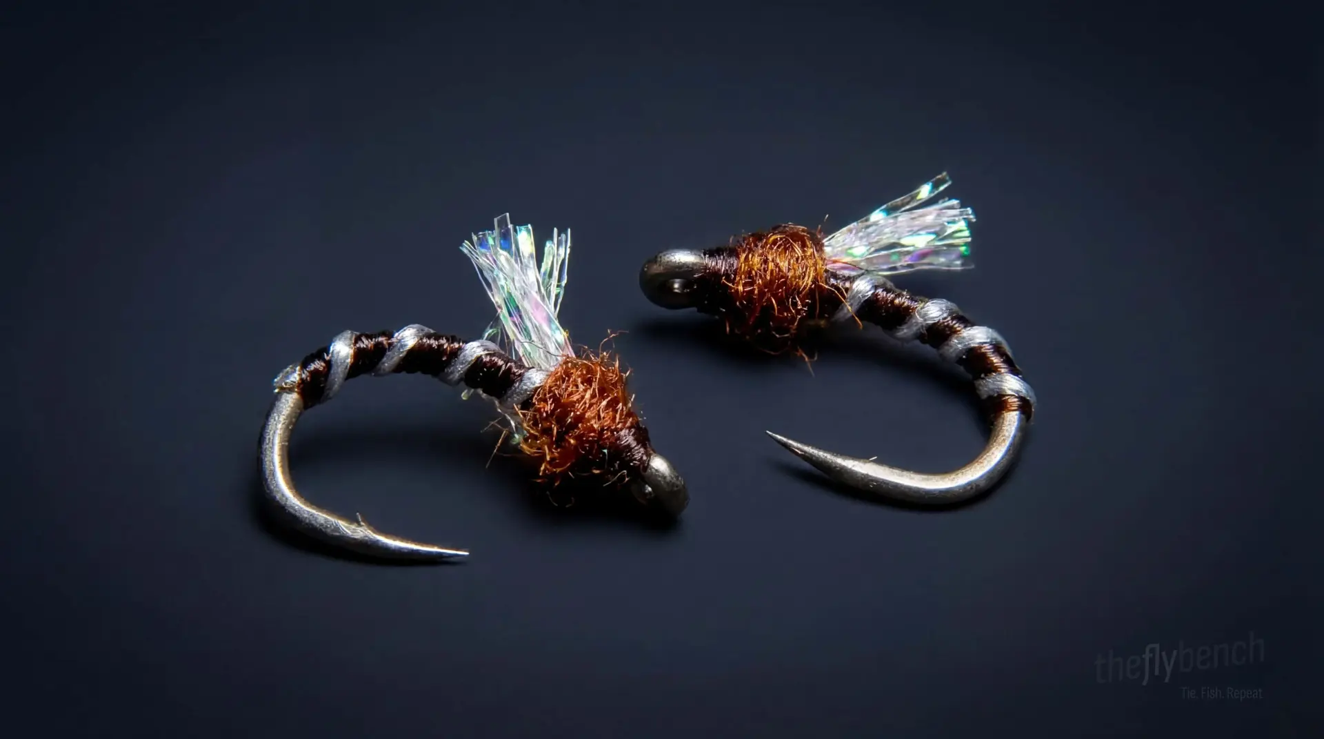 Top Secret Midge fly pattern - imitates Midges tied for Trout