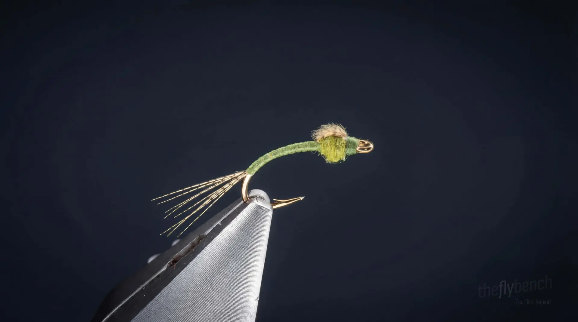 WD-40 fly pattern - imitates Midges tied for Trout