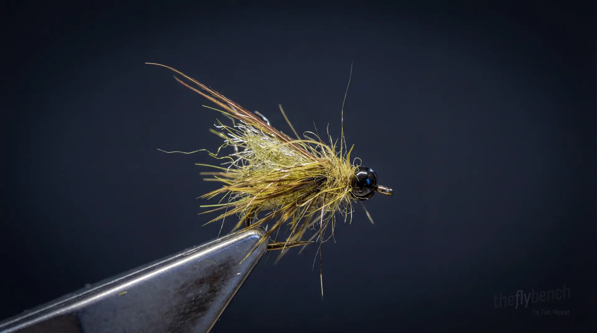 Z-Pupa fly pattern - imitates Midges tied for Trout