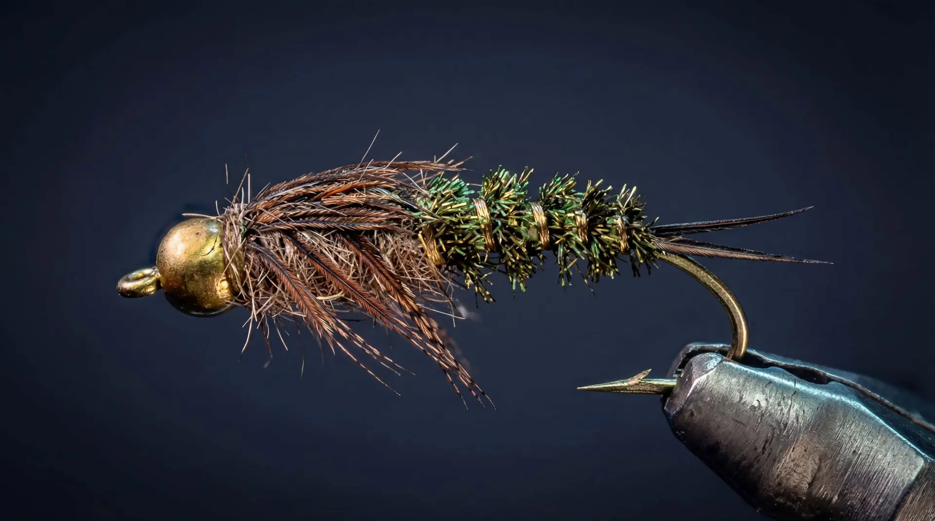20 Incher fly pattern - imitates Stoneflies tied for Trout