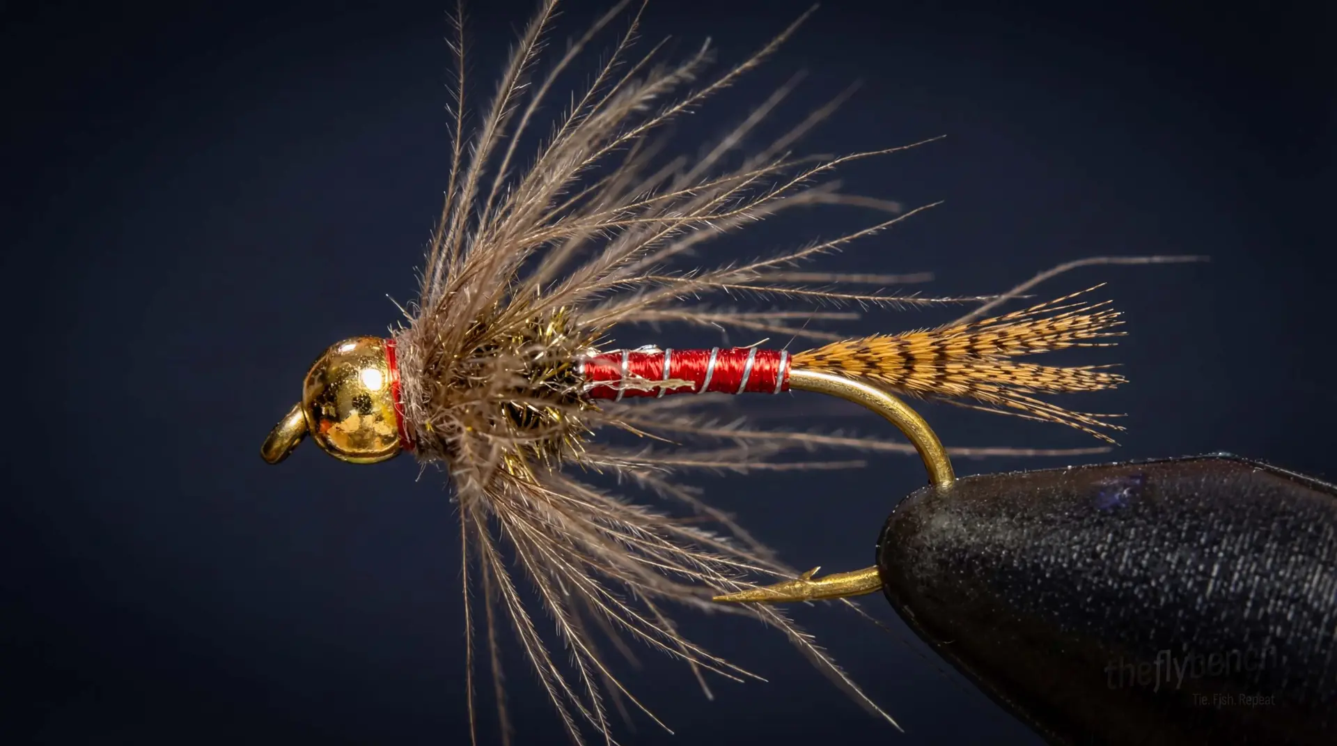 Delektable Lil' Spanker fly pattern - imitates Mayflies, Caddis tied for Trout