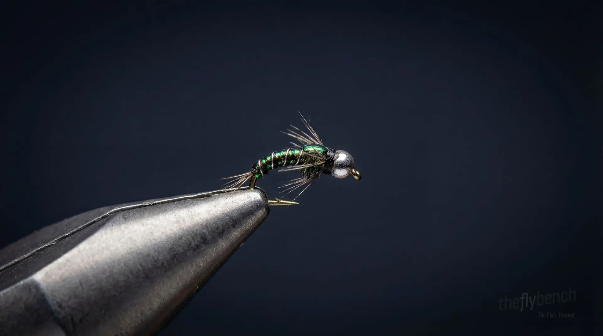 Half Pint fly pattern - imitates Midges tied for Trout